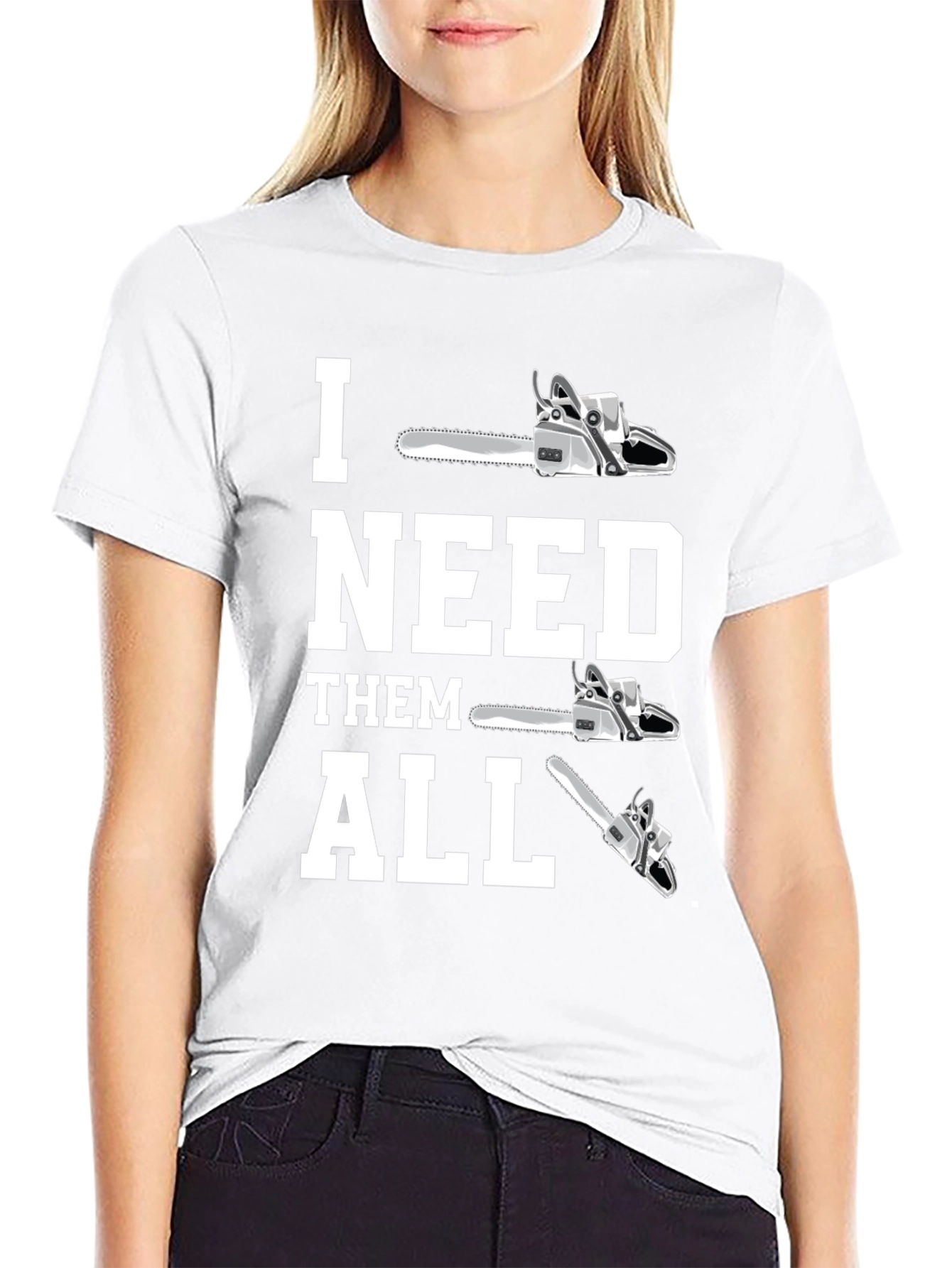 Chainsaw Collector T-Shirt - Lumberjack Humor