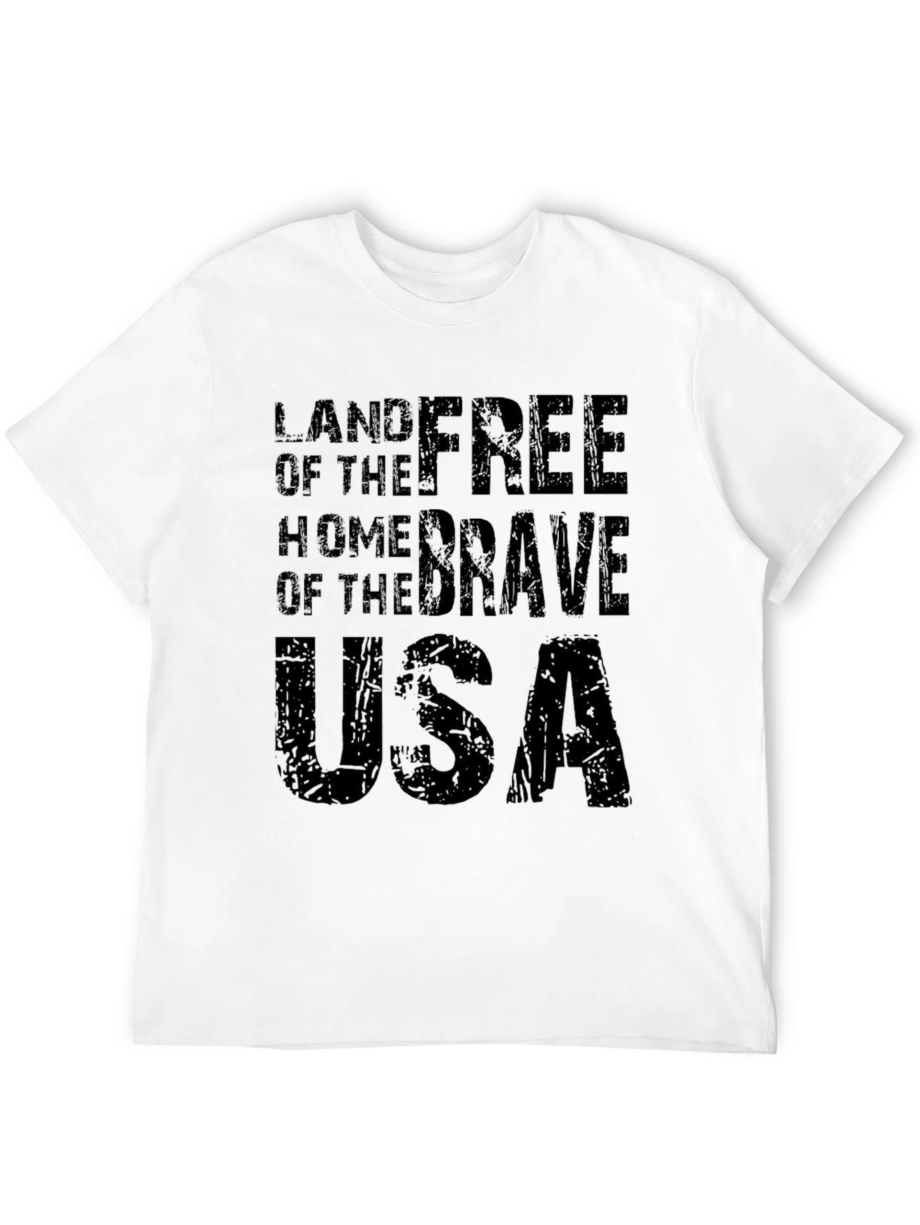 Land of Free USA Patriotic T-Shirt