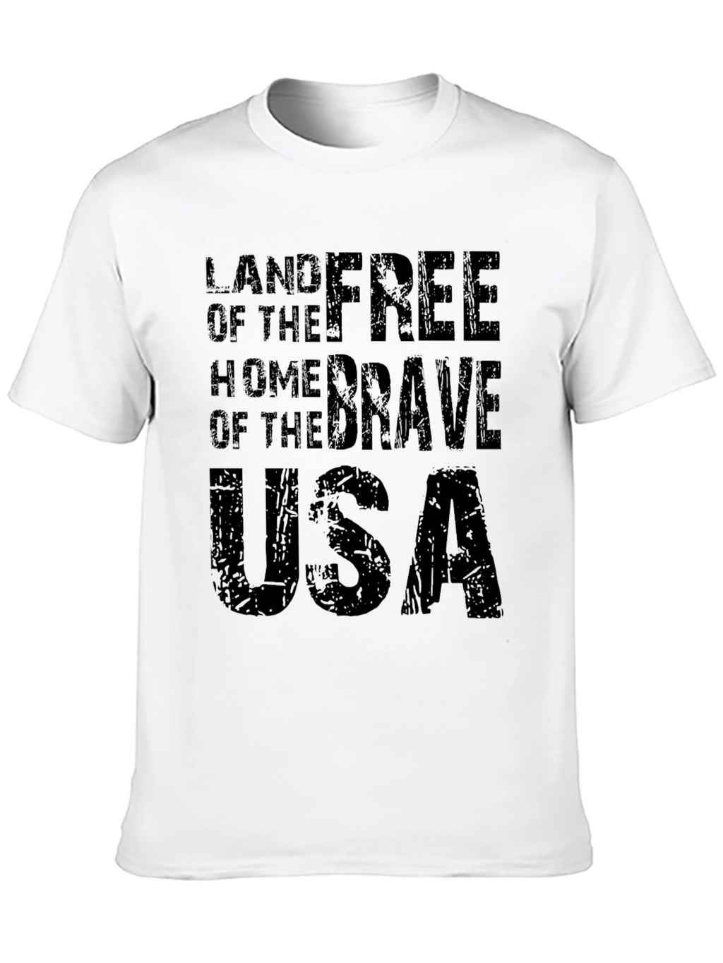 Land of Free USA Patriotic T-Shirt