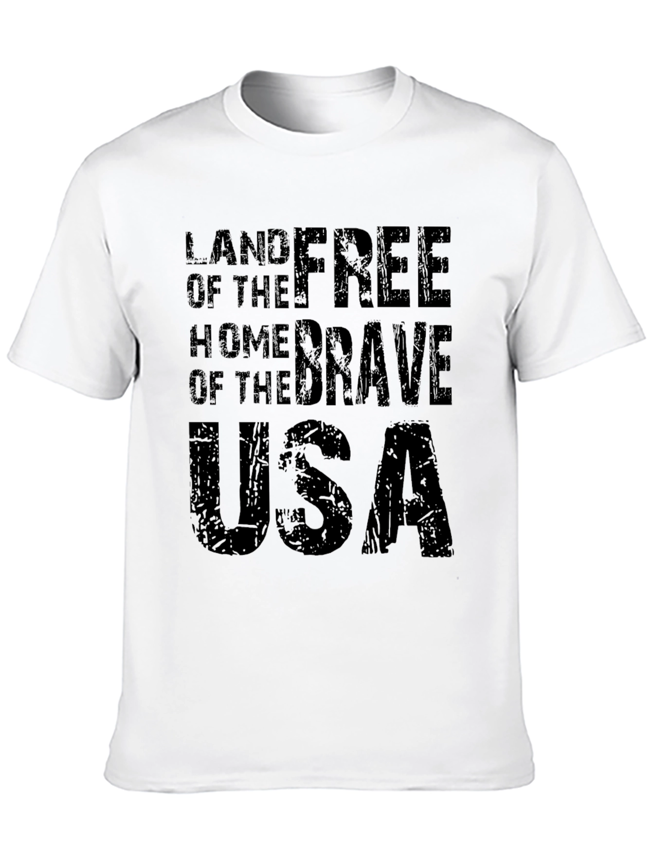 Land of Free USA Patriotic T-Shirt