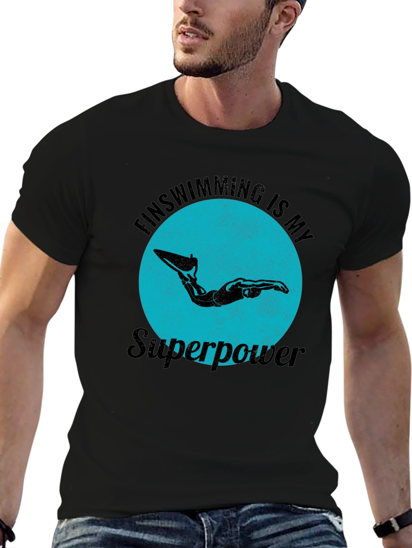 FinSwimming Superpower T-Shirt