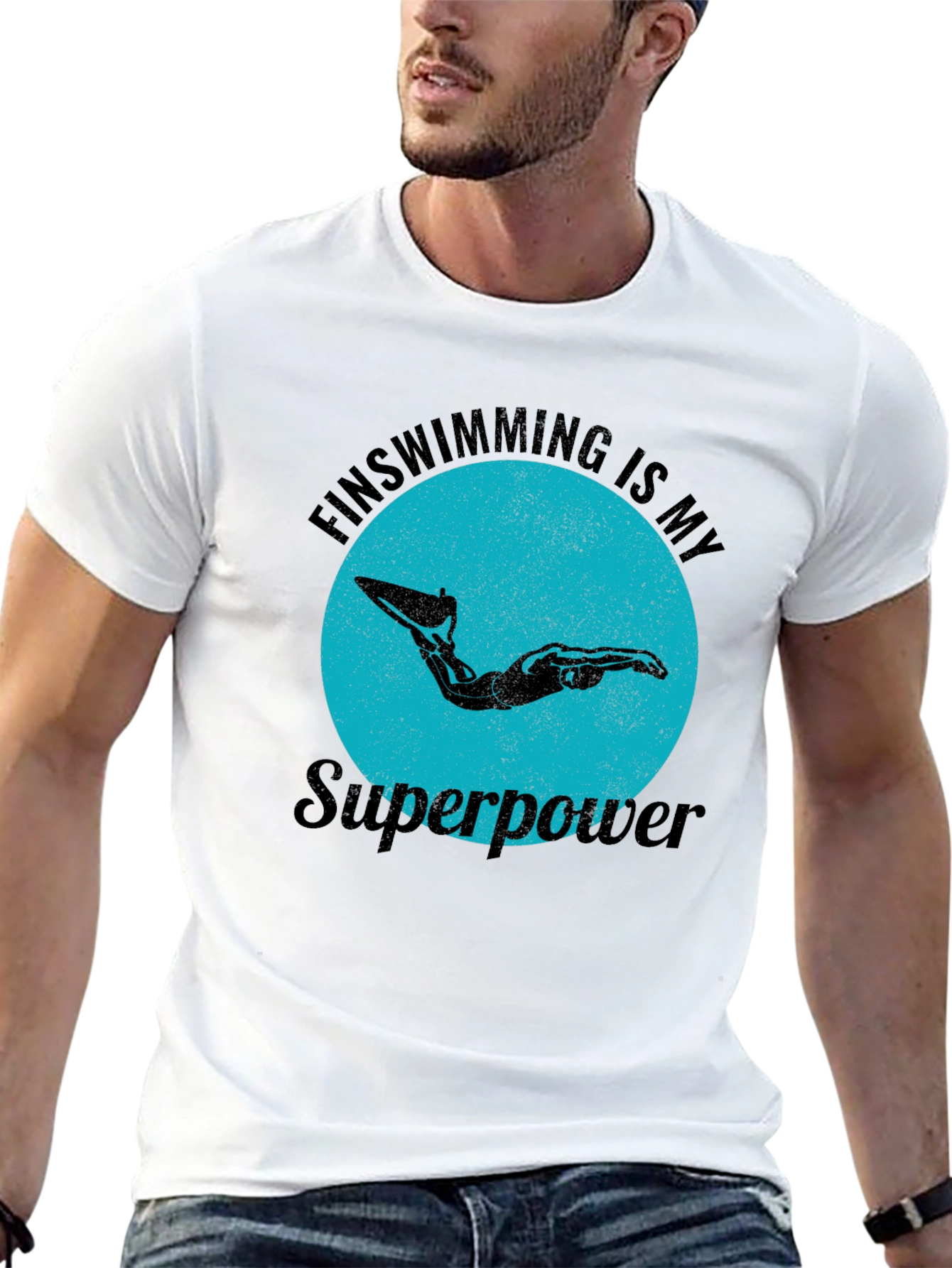 FinSwimming Superpower T-Shirt
