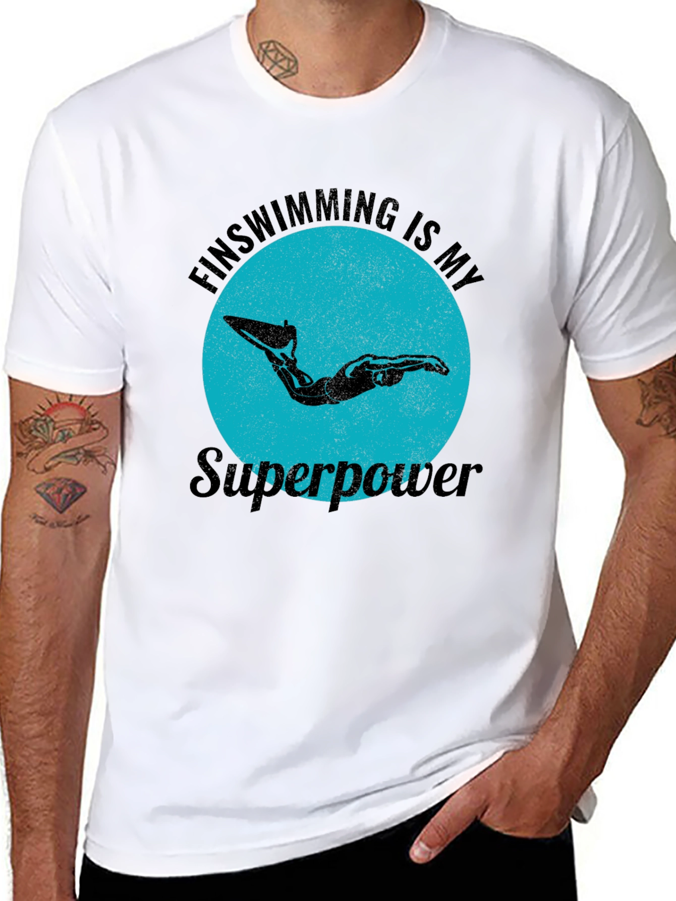FinSwimming Superpower T-Shirt
