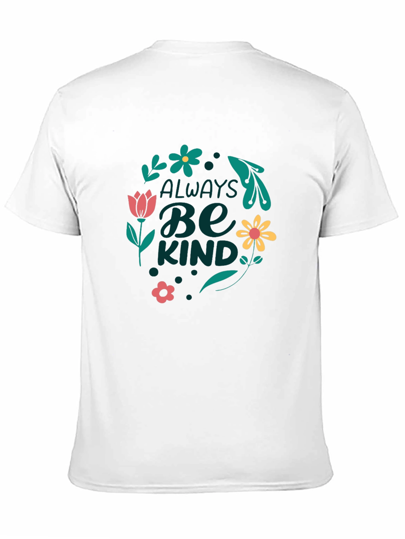 Always Be Kind Graphic Tee - Black Casual T-Shirt