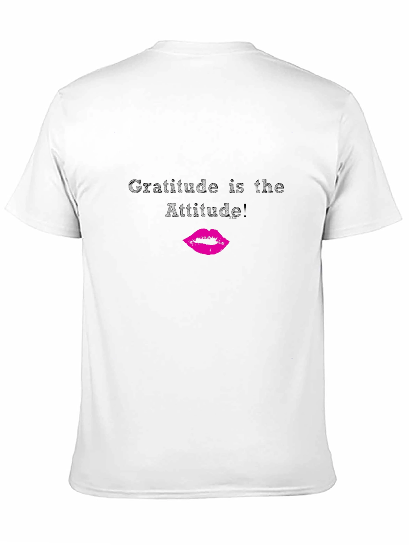 Gratitude Attitude Black Graphic Tee