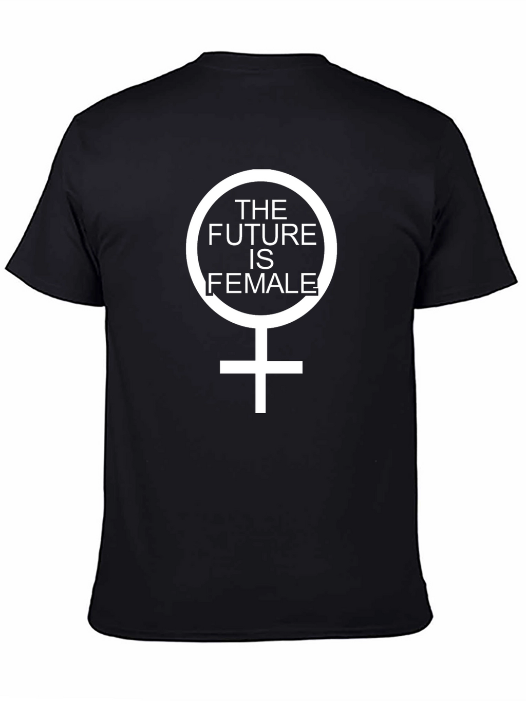 The Future is Female Graphic Tee - Black
