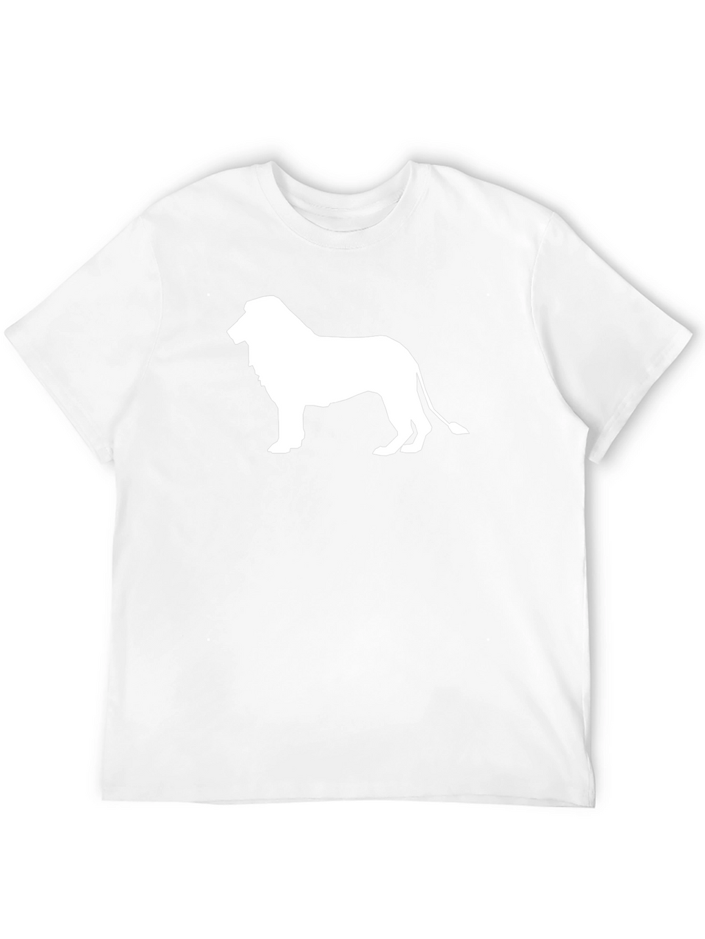 Lion Silhouette Black T-Shirt