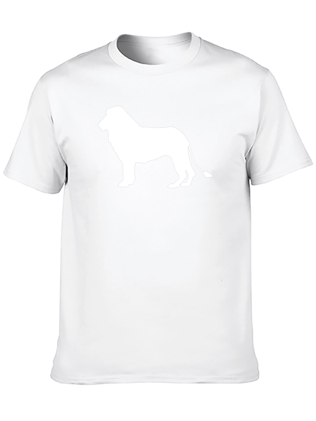 Lion Silhouette Black T-Shirt