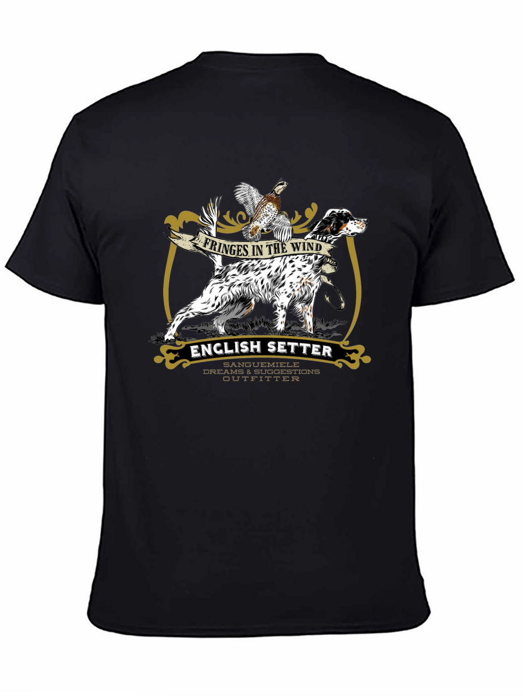 English Setter Dog T-Shirt - Hunting Apparel