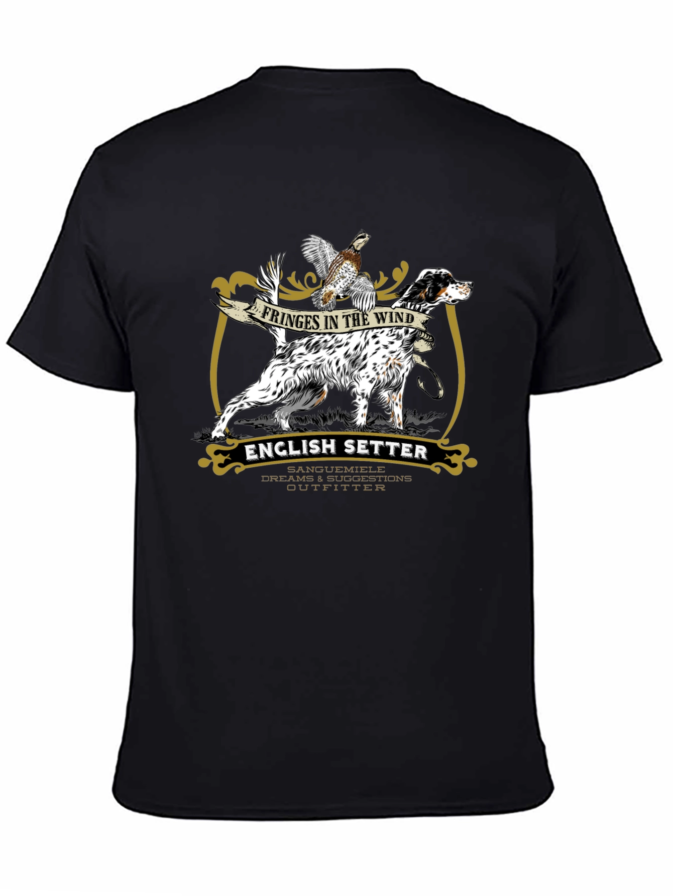 English Setter Dog T-Shirt - Hunting Apparel