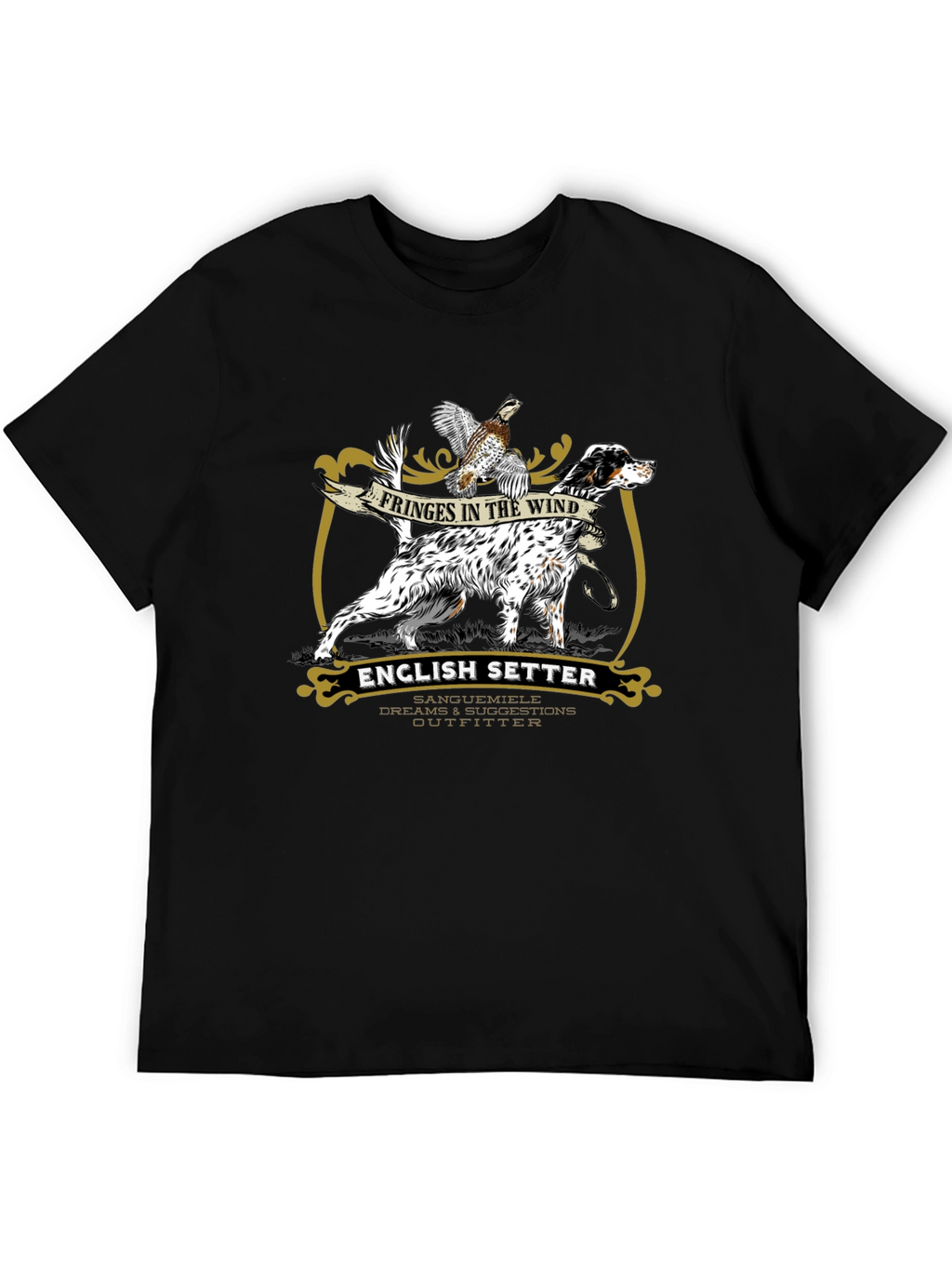English Setter Dog T-Shirt - Hunting Apparel