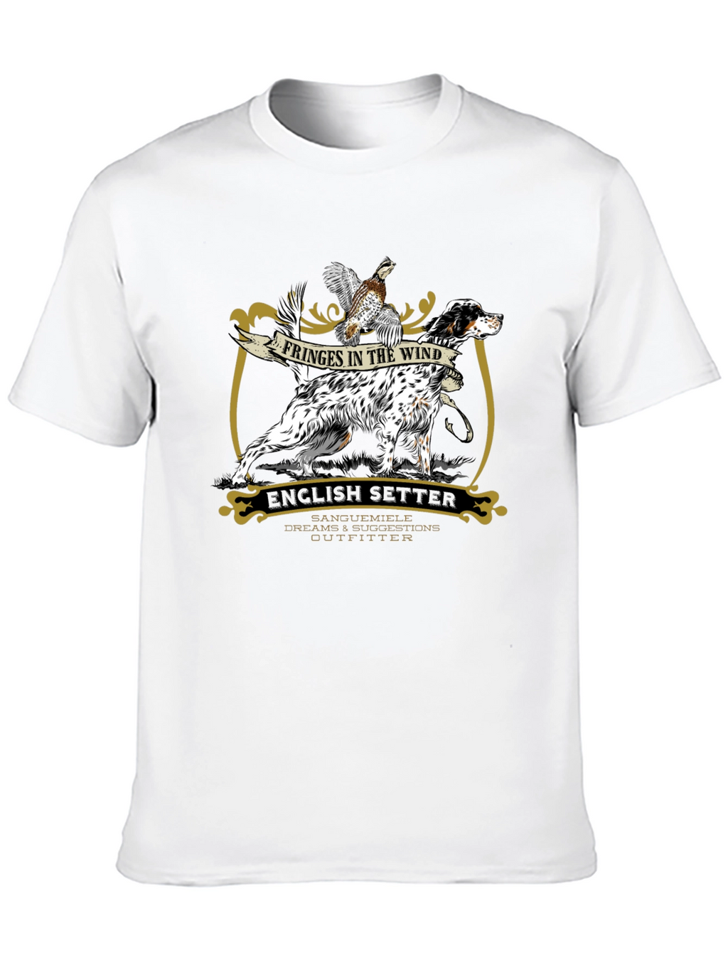 English Setter Dog T-Shirt - Hunting Apparel