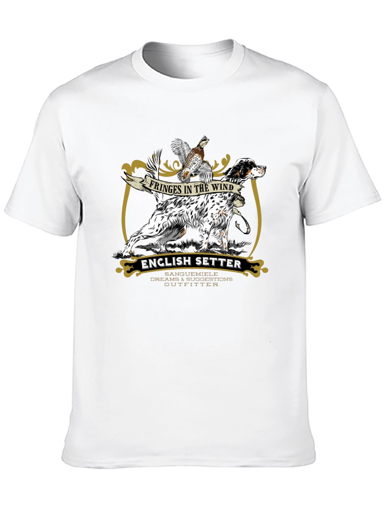 English Setter Dog T-Shirt - Hunting Apparel