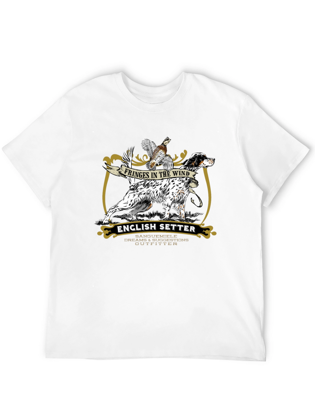 English Setter Dog T-Shirt - Hunting Apparel