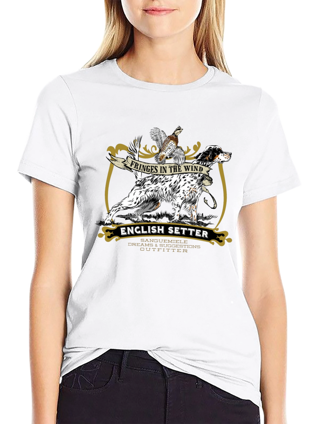 English Setter Dog T-Shirt - Hunting Apparel