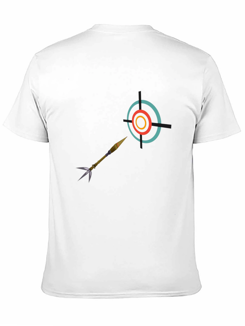 Target Hit T-Shirt - Bullseye Design