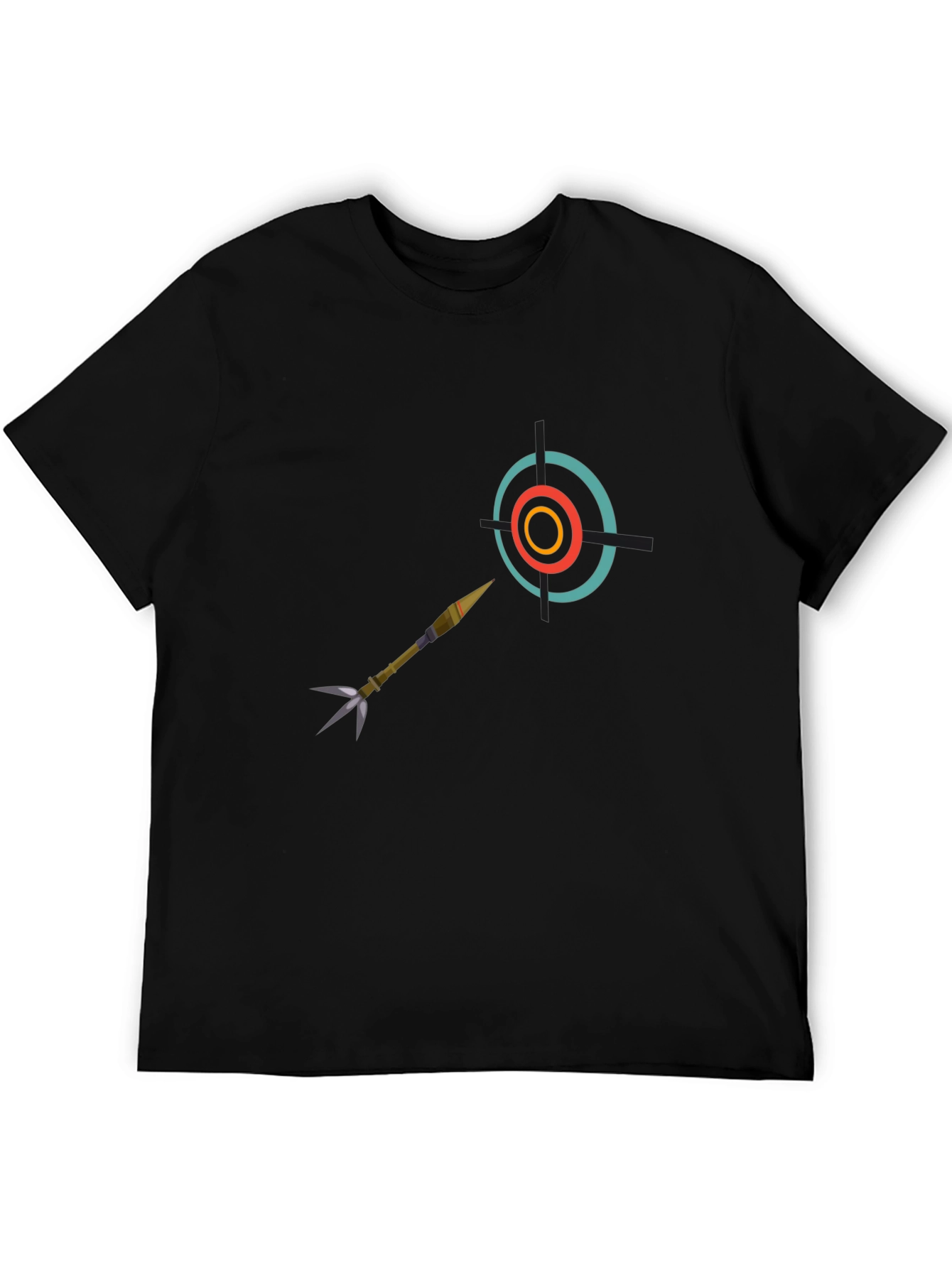 Target Hit T-Shirt - Bullseye Design