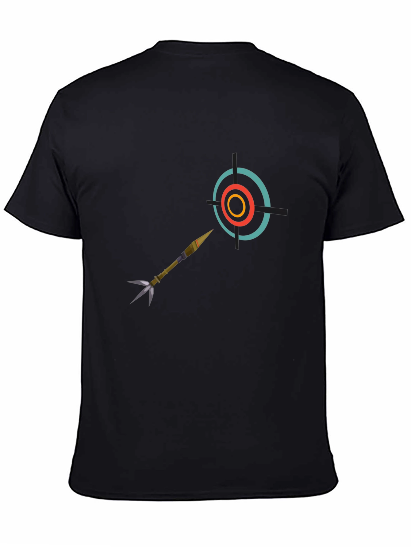 Target Hit T-Shirt - Bullseye Design