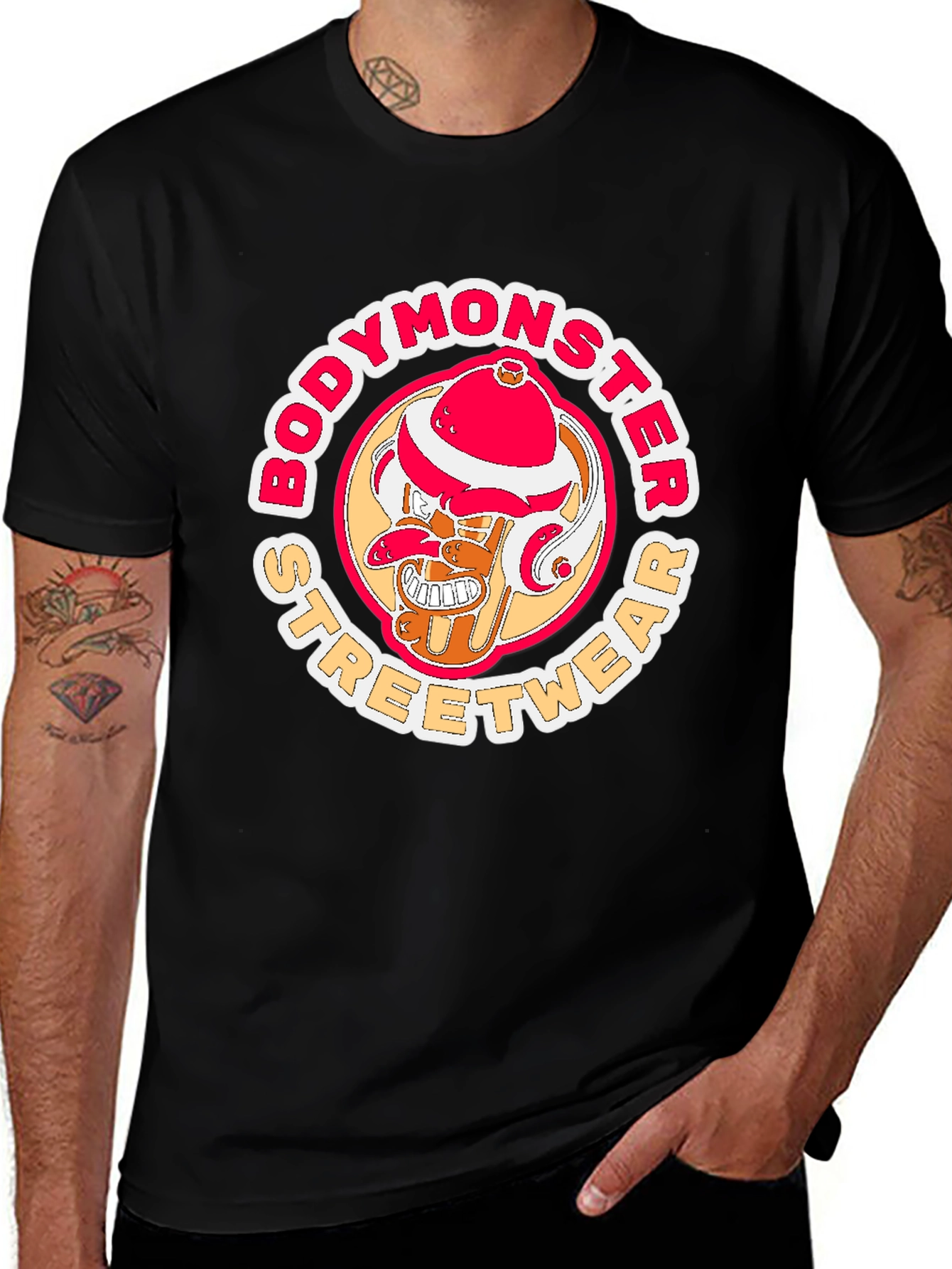 Bodymonster Streetwear Graphic Tee
