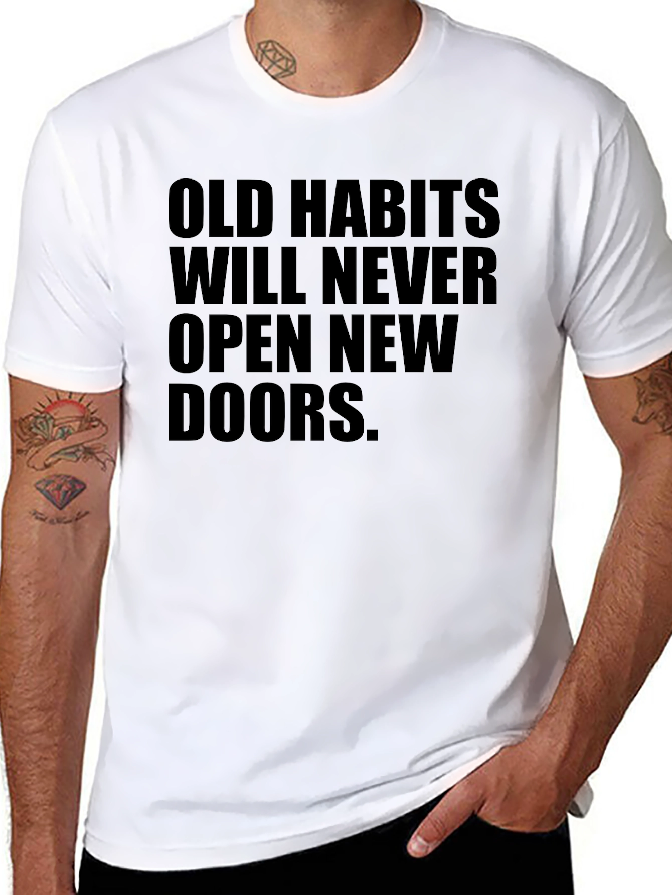 Old Habits Graphic T-Shirt