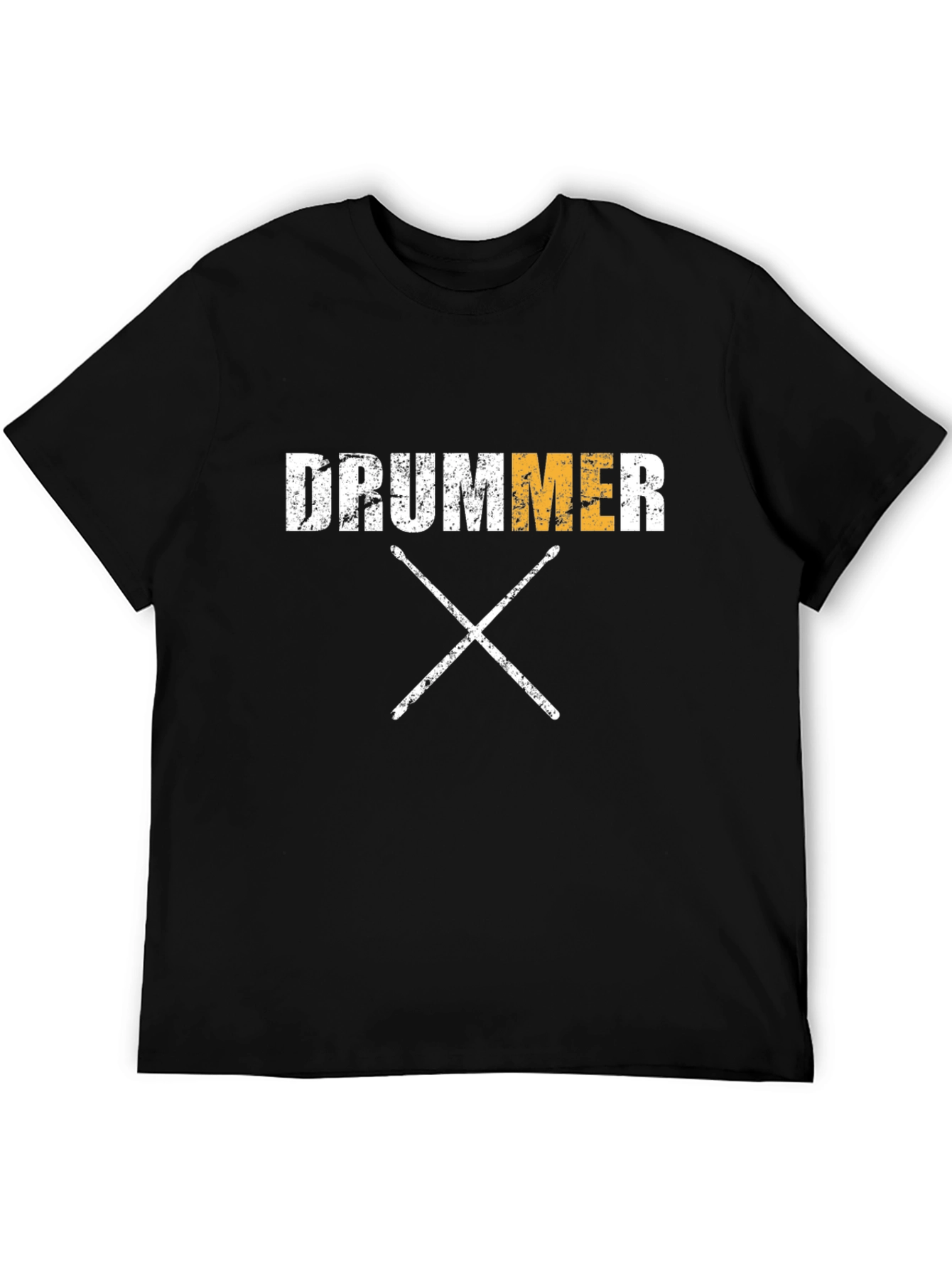 Drummer T-Shirt - Black Music Tee