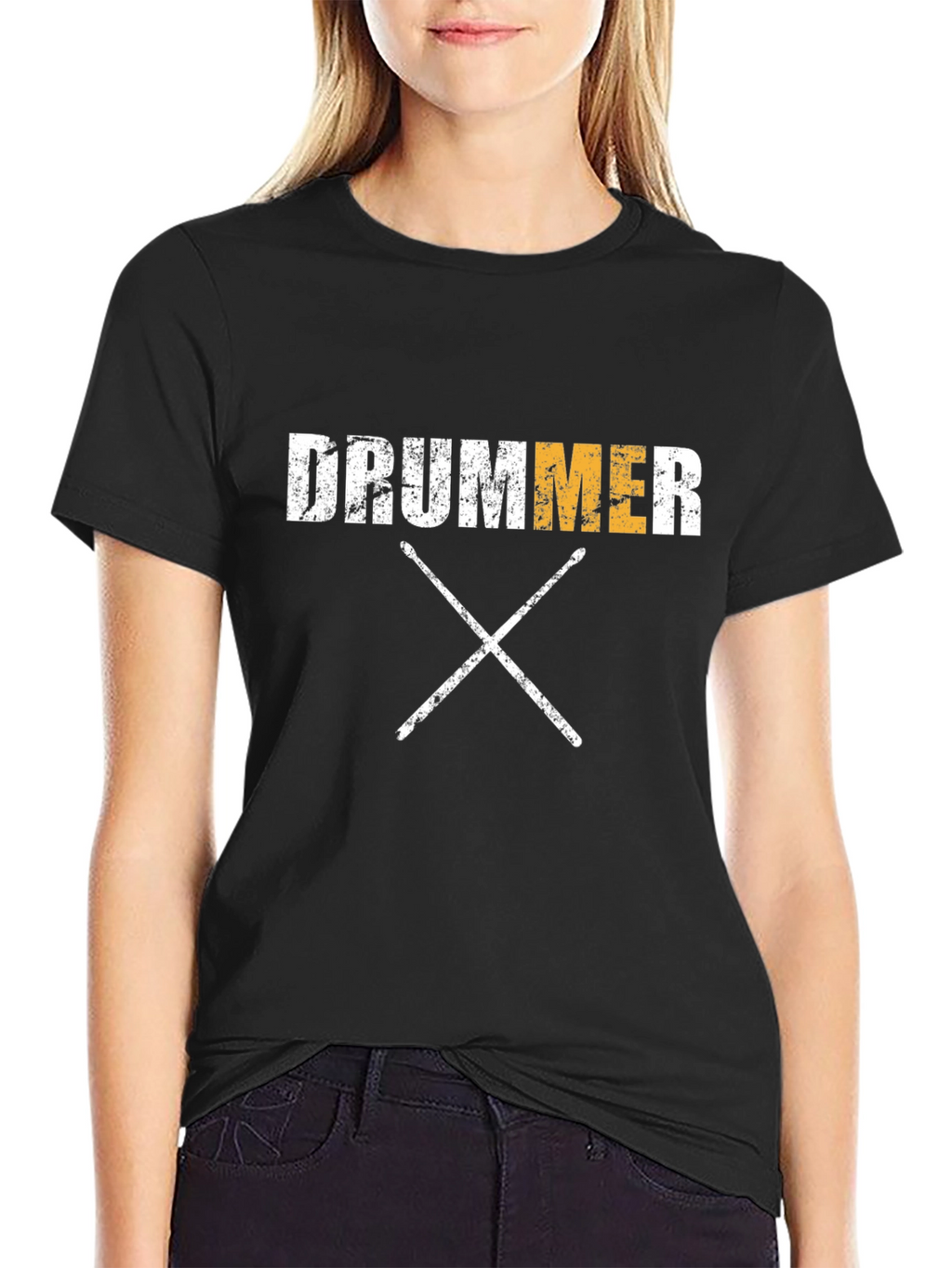 Drummer T-Shirt - Black Music Tee