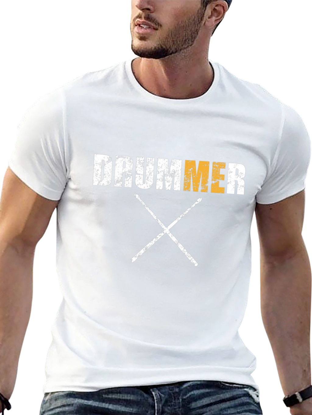 Drummer T-Shirt - Black Music Tee
