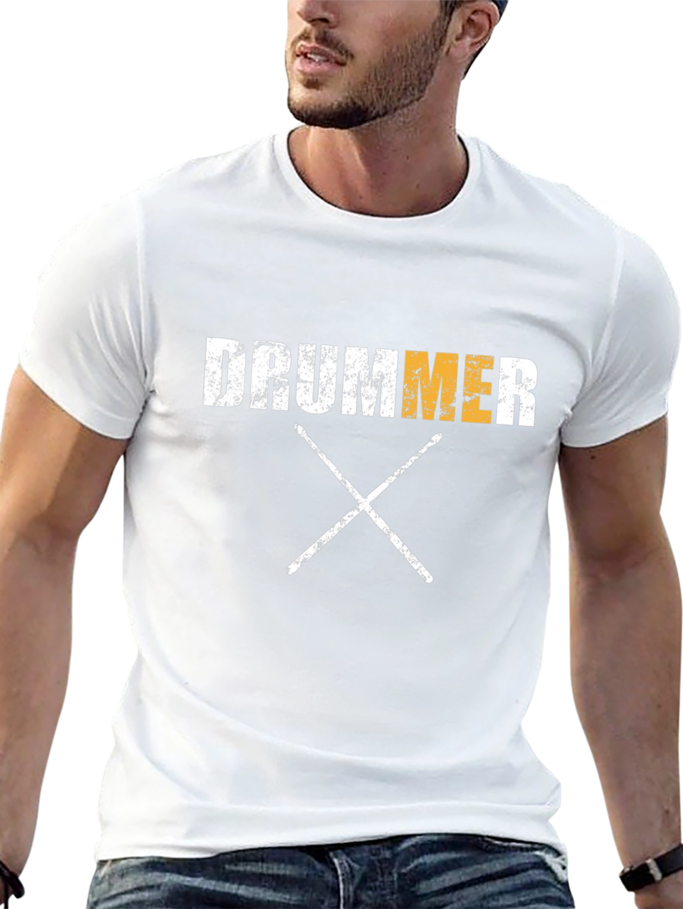 Drummer T-Shirt - Black Music Tee