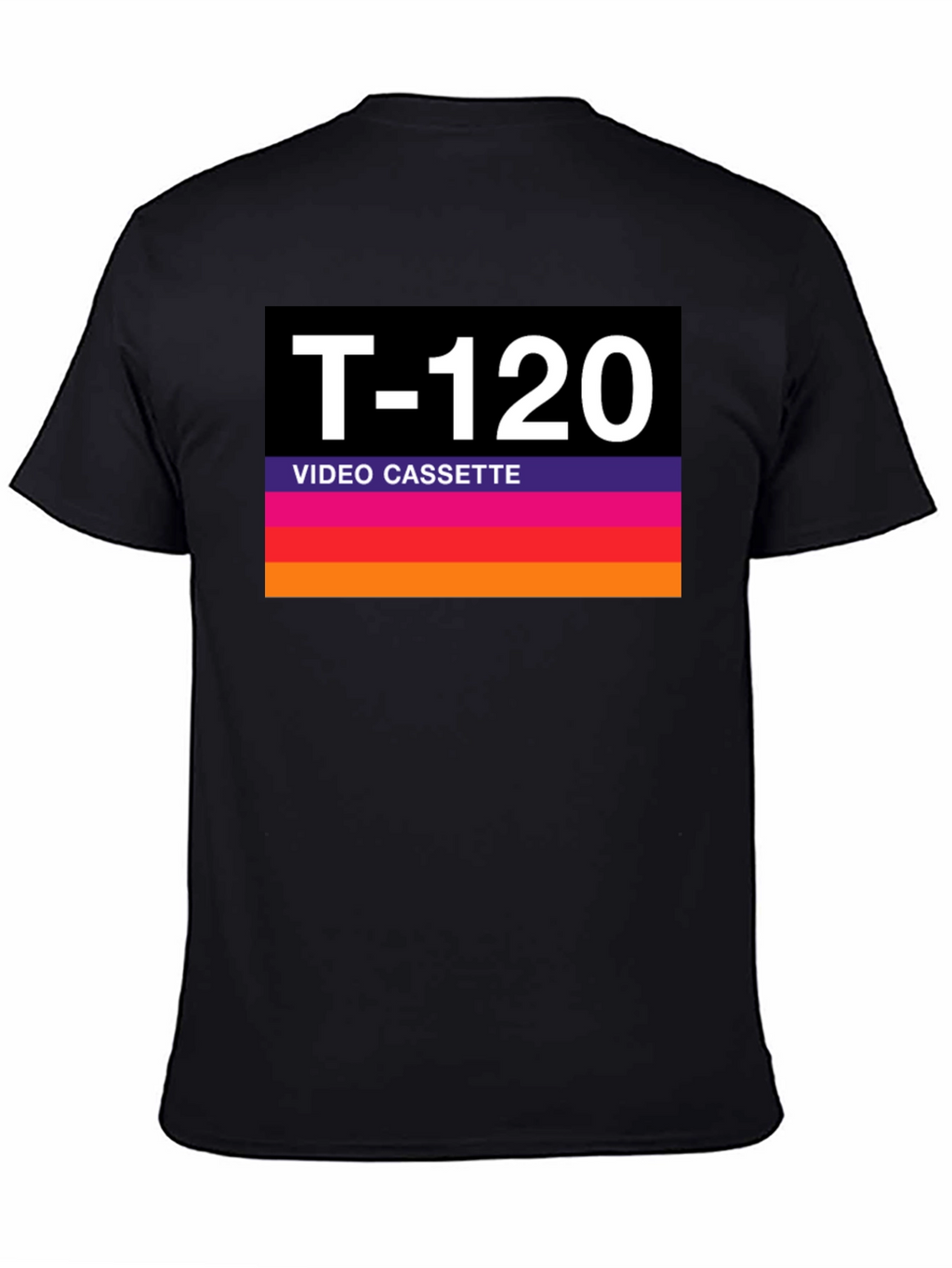 T-120 Video Cassette Retro Style Graphic Tee