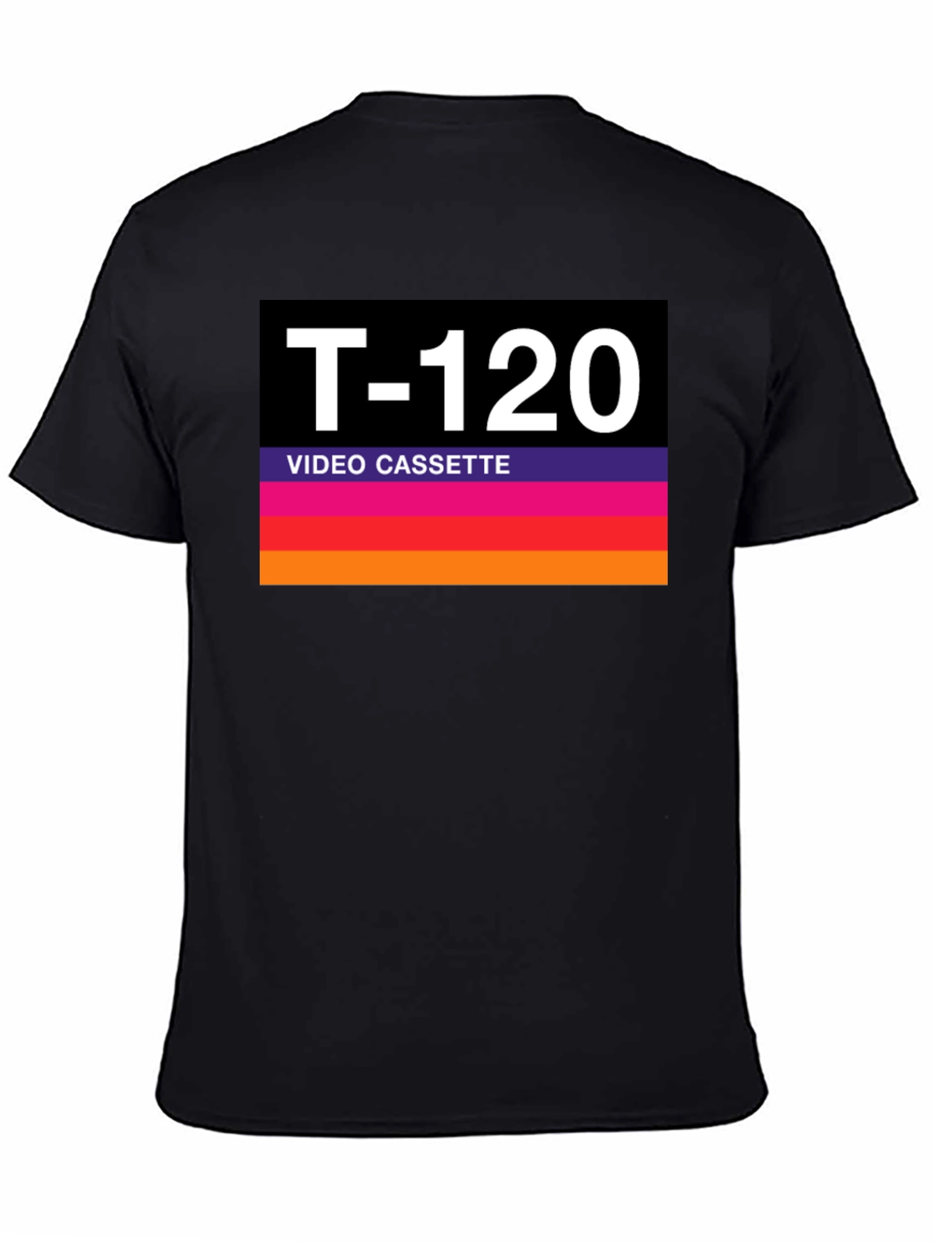 T-120 Video Cassette Retro Style Graphic Tee