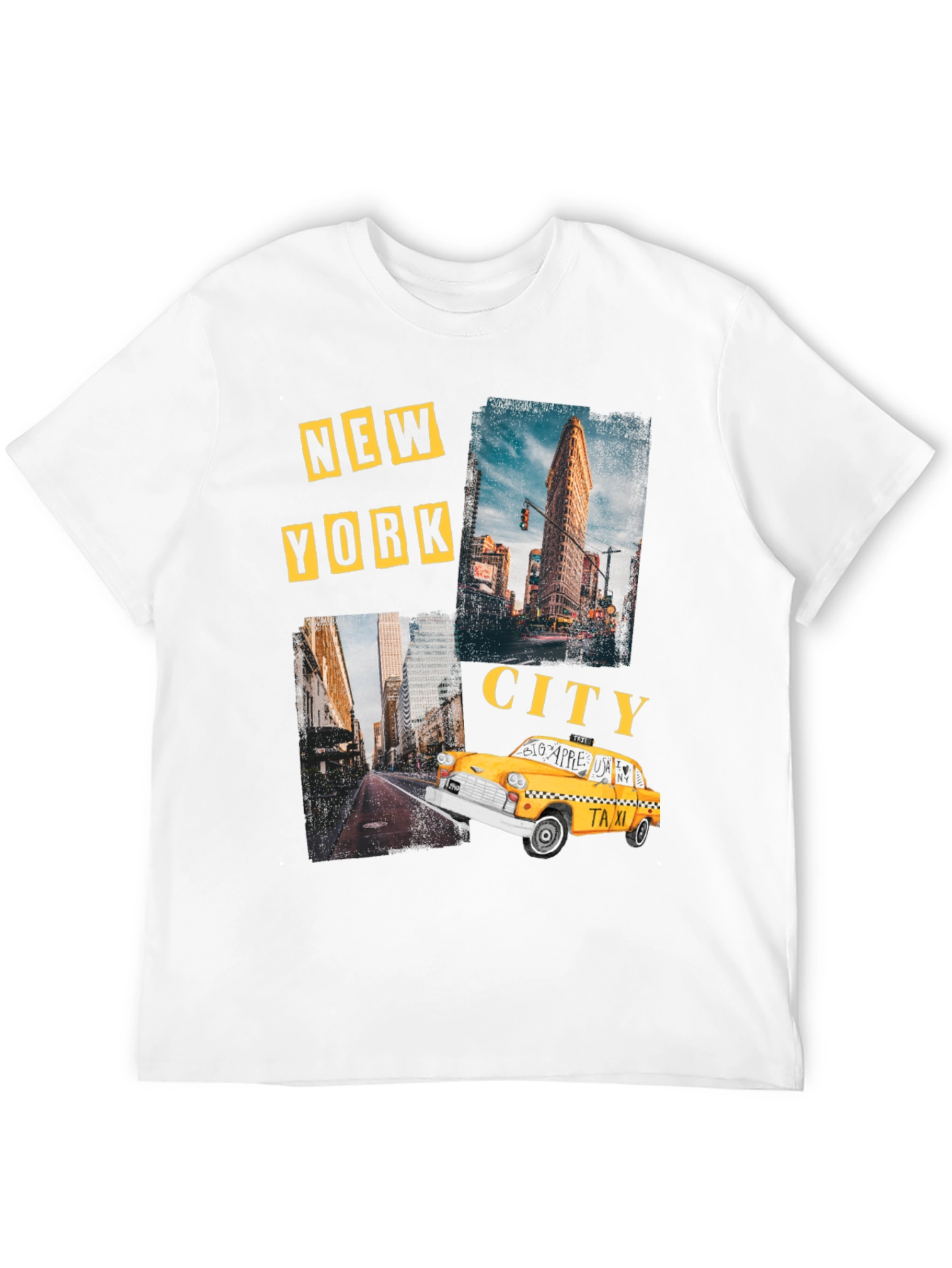 New York City Graphic Print Black T-Shirt