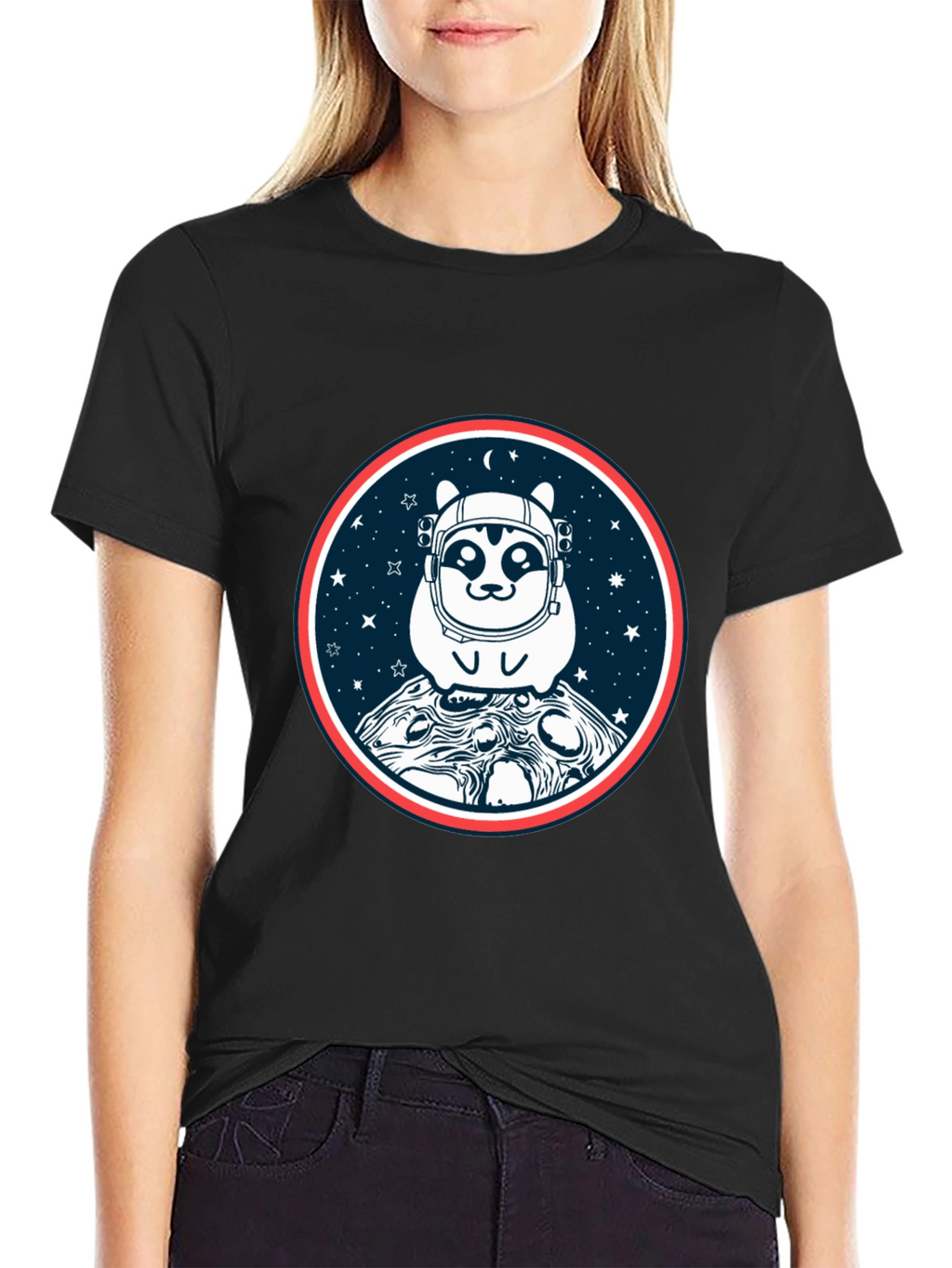 Astronaut Shiba Inu Graphic Tee - Space Dog Lover