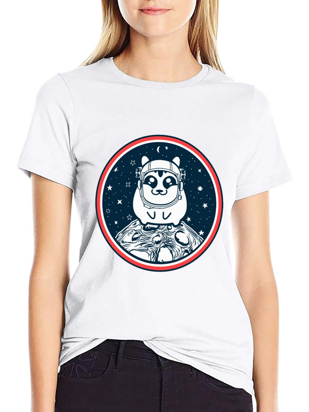 Astronaut Shiba Inu Graphic Tee - Space Dog Lover