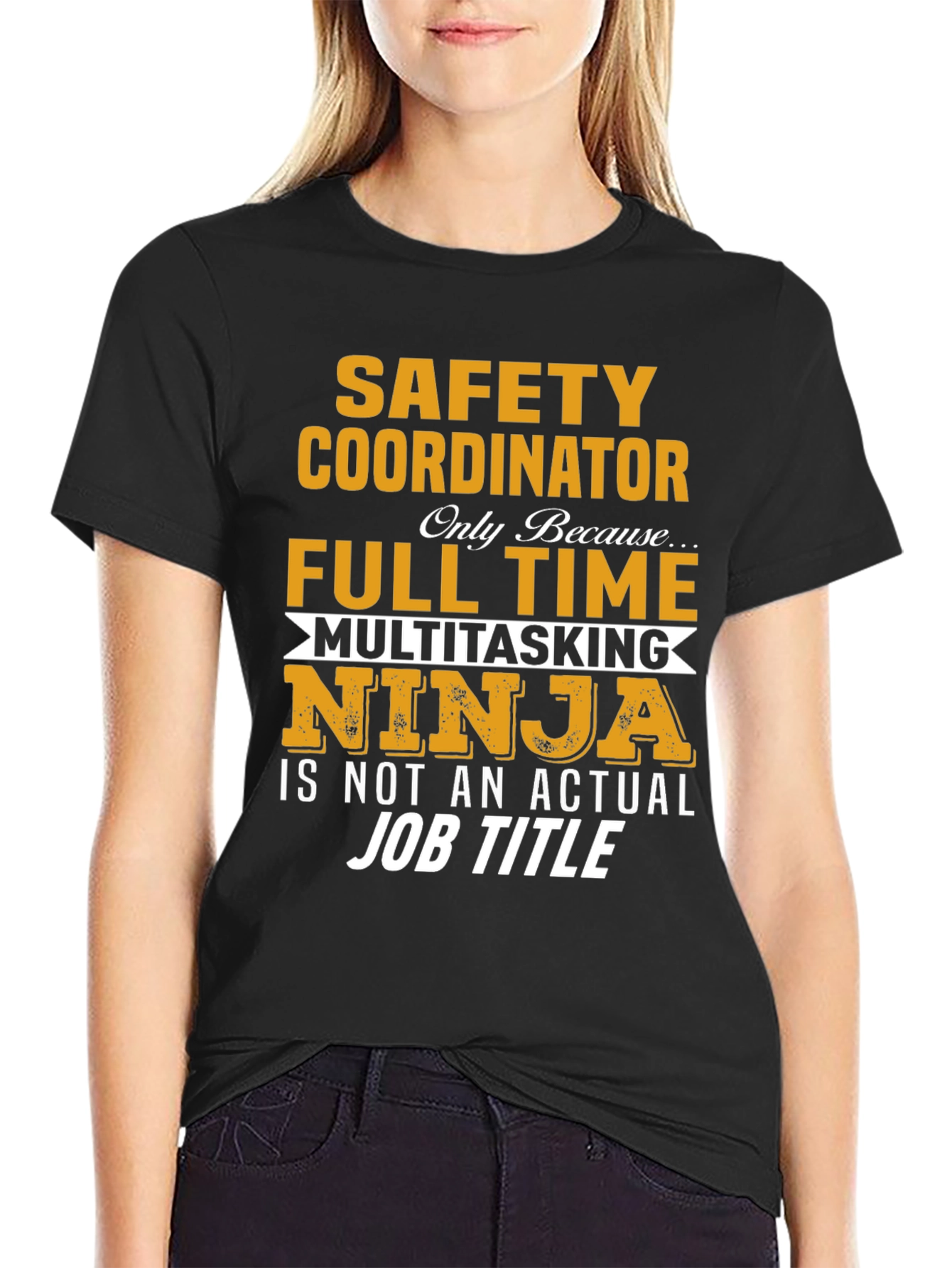 Safety Coordinator Full Time Multitasking Ninja T-Shirt