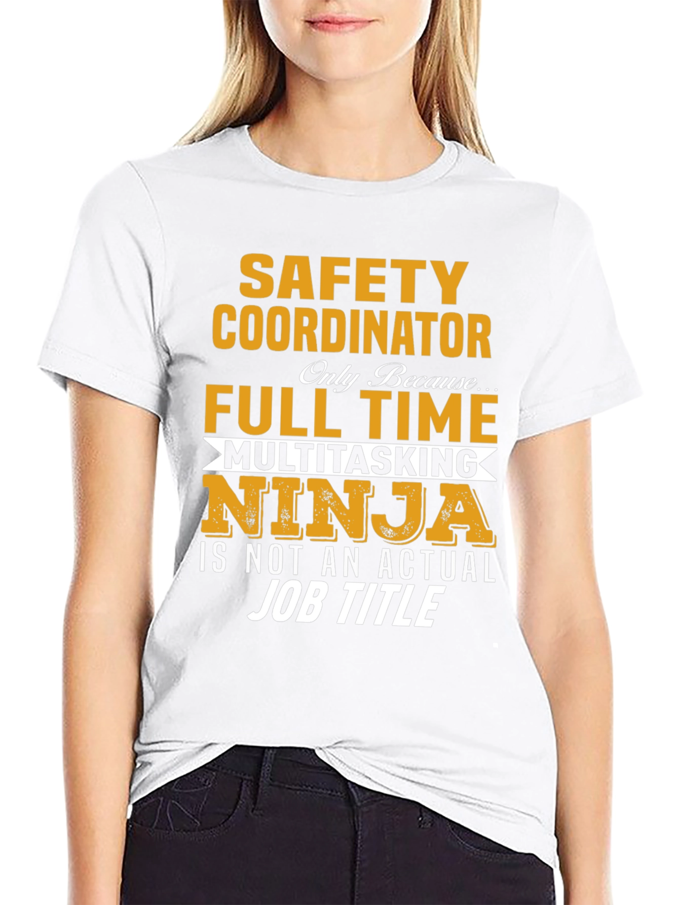 Safety Coordinator Full Time Multitasking Ninja T-Shirt