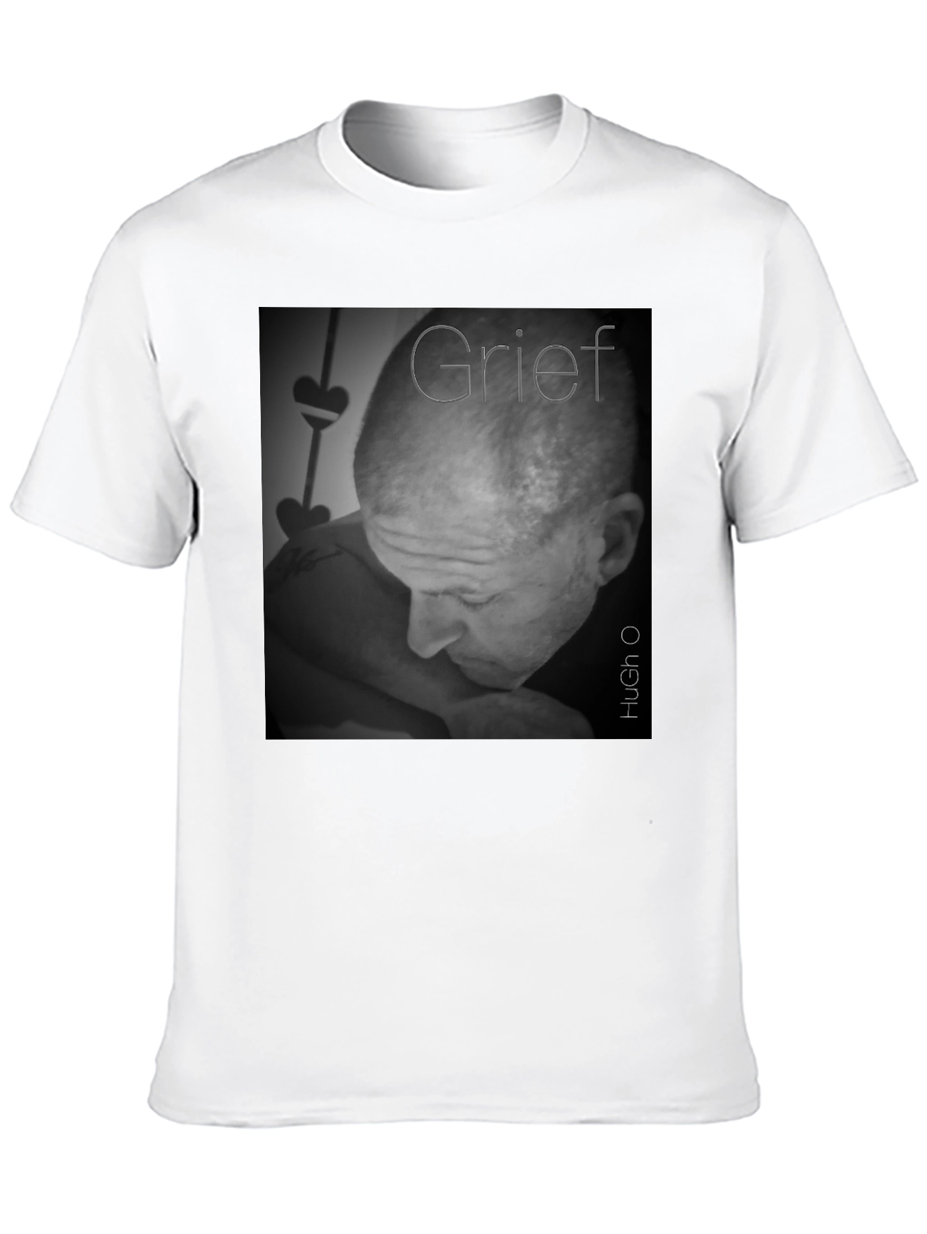 Grief T-Shirt - Black Soft Cotton Graphic Tee