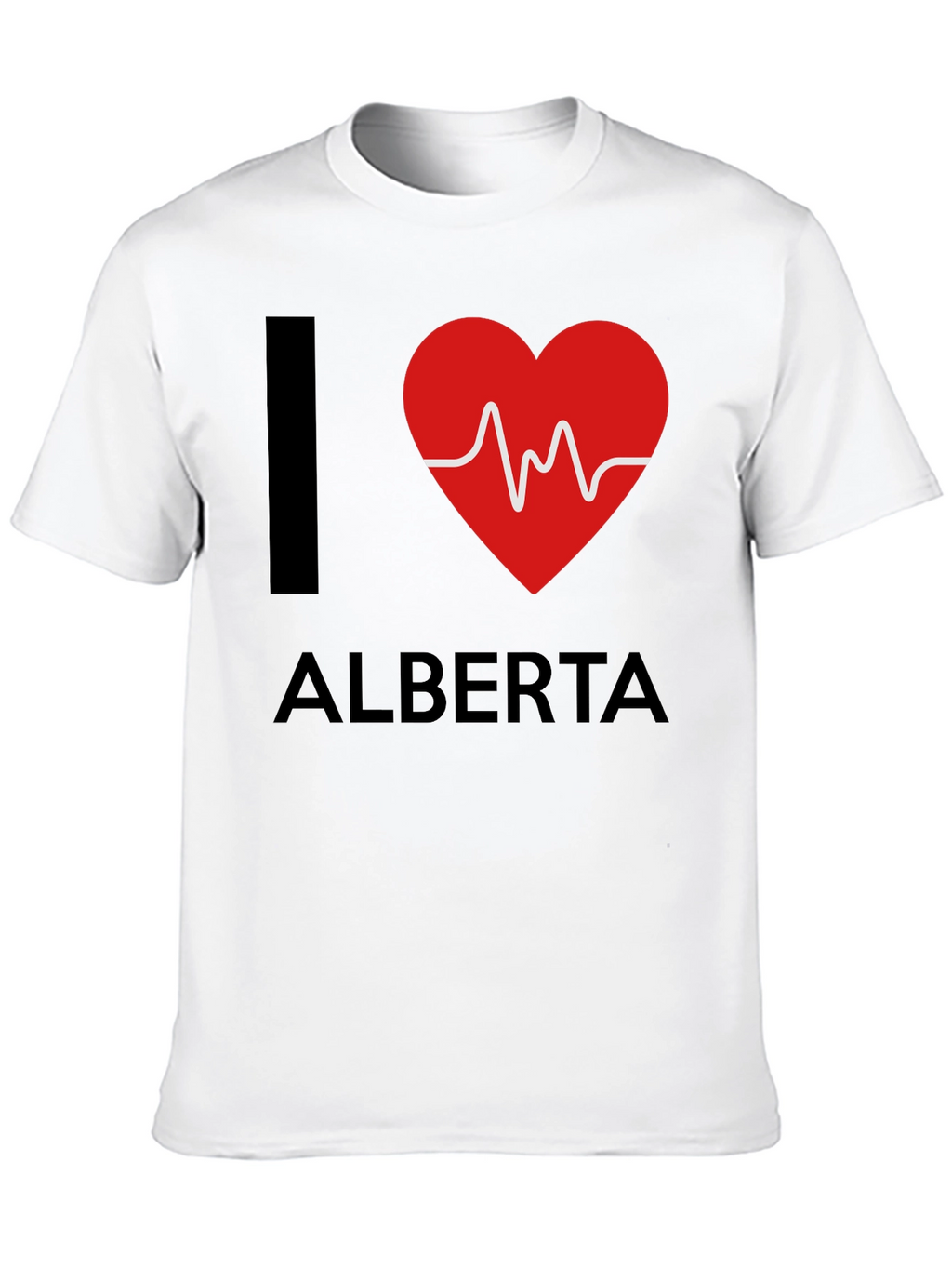 I Heart Alberta Graphic Tee - Black T-Shirt