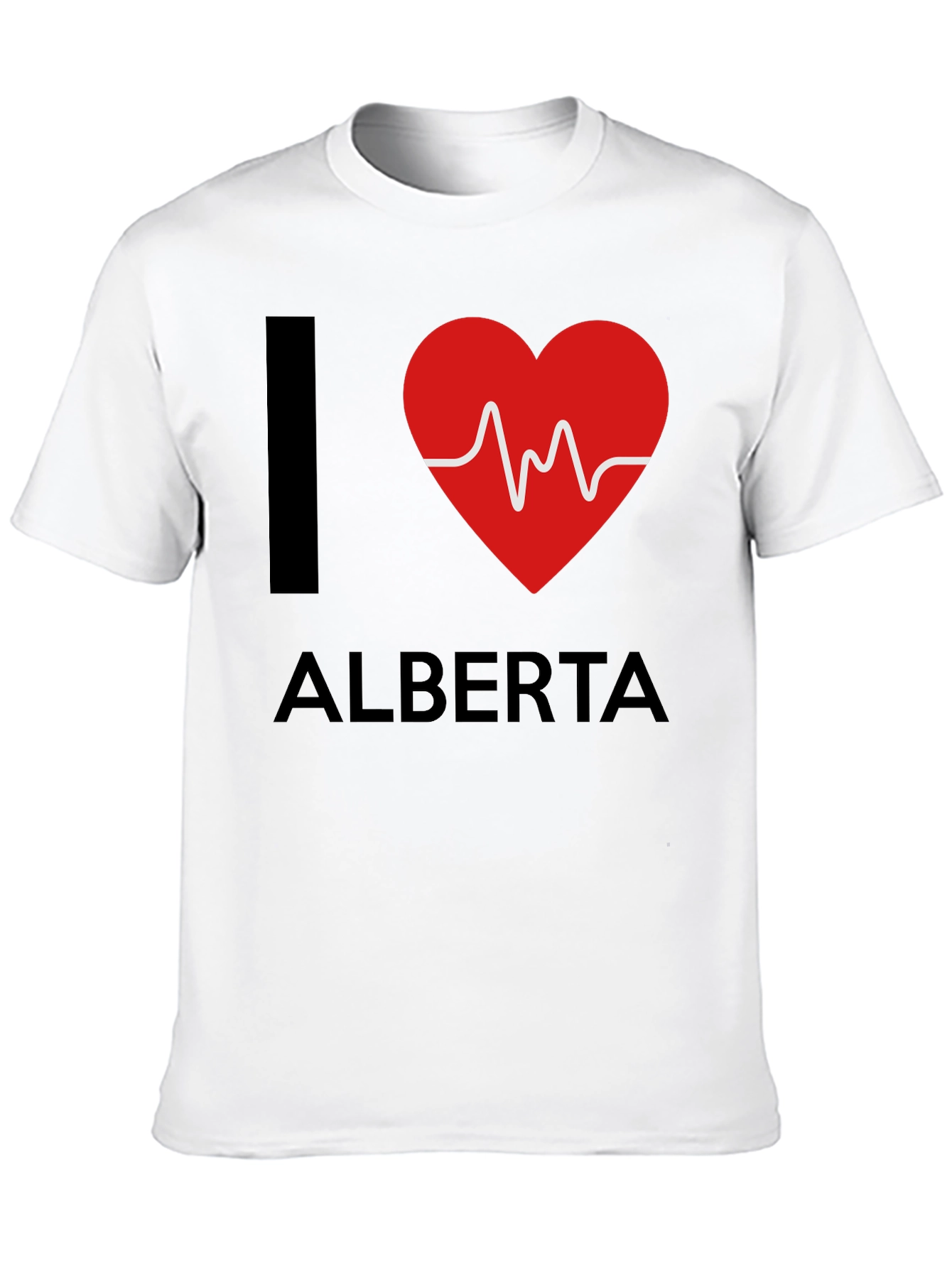 I Heart Alberta Graphic Tee - Black T-Shirt