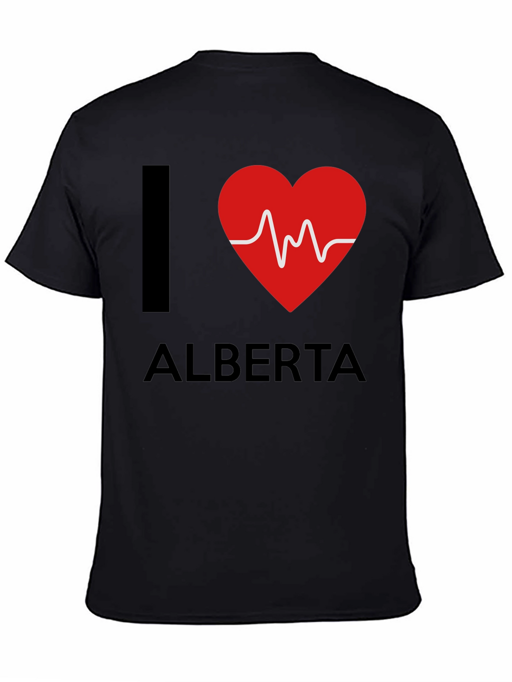 I Heart Alberta Graphic Tee - Black T-Shirt