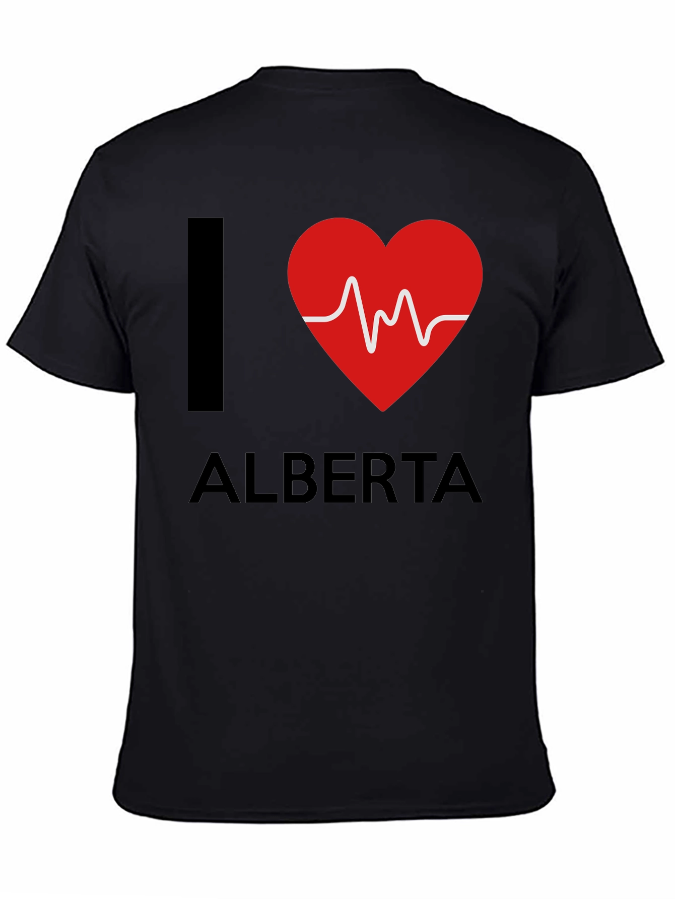 I Heart Alberta Graphic Tee - Black T-Shirt