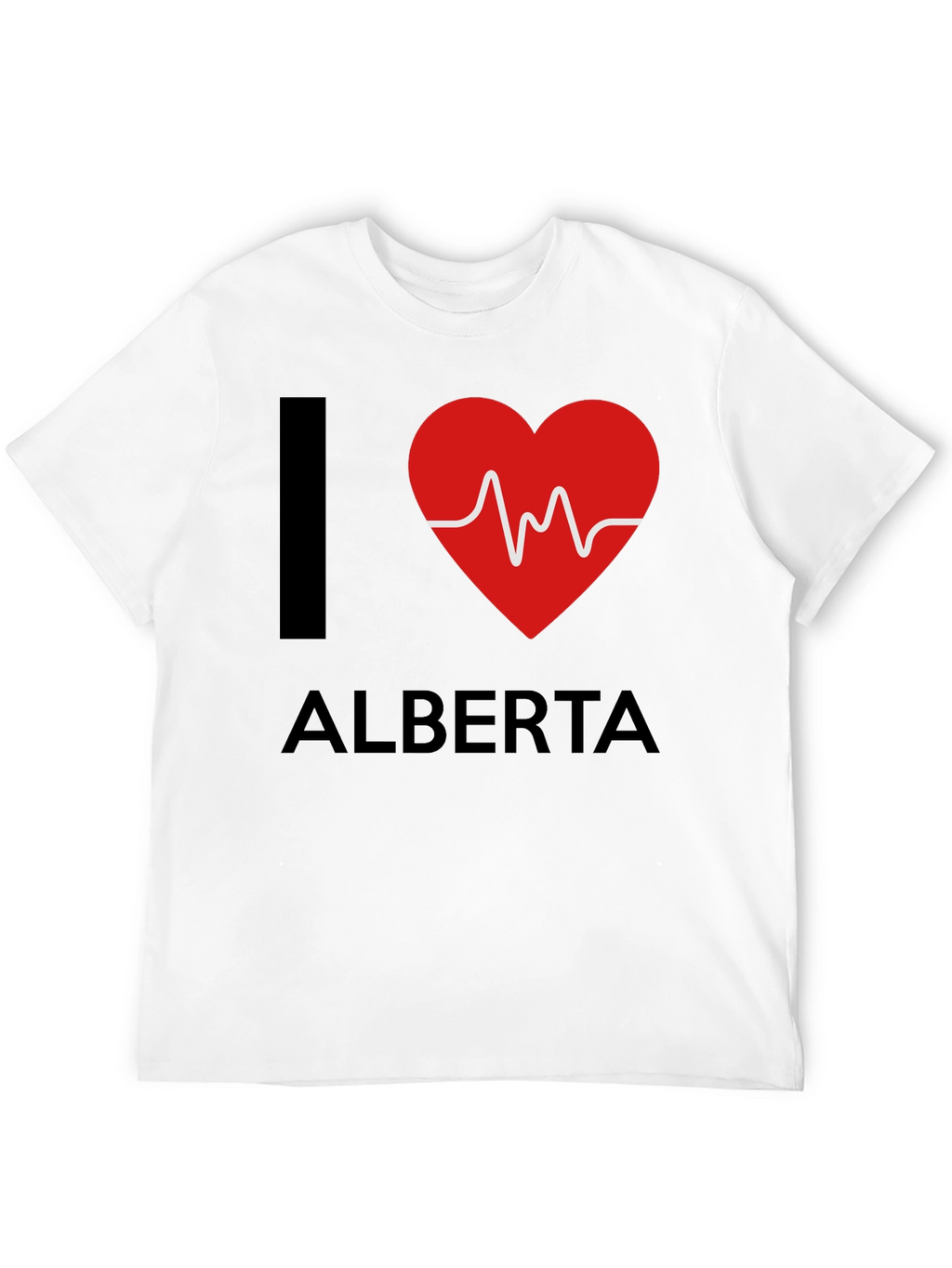 I Heart Alberta Graphic Tee - Black T-Shirt
