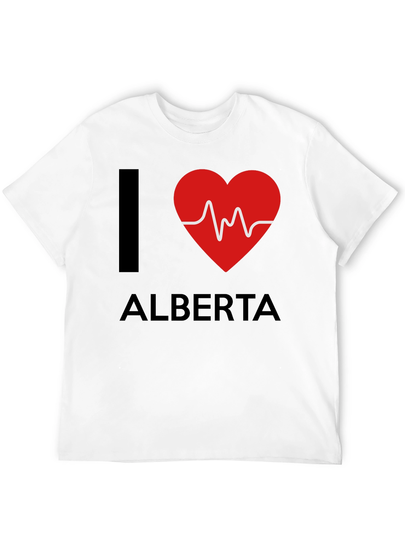 I Heart Alberta Graphic Tee - Black T-Shirt