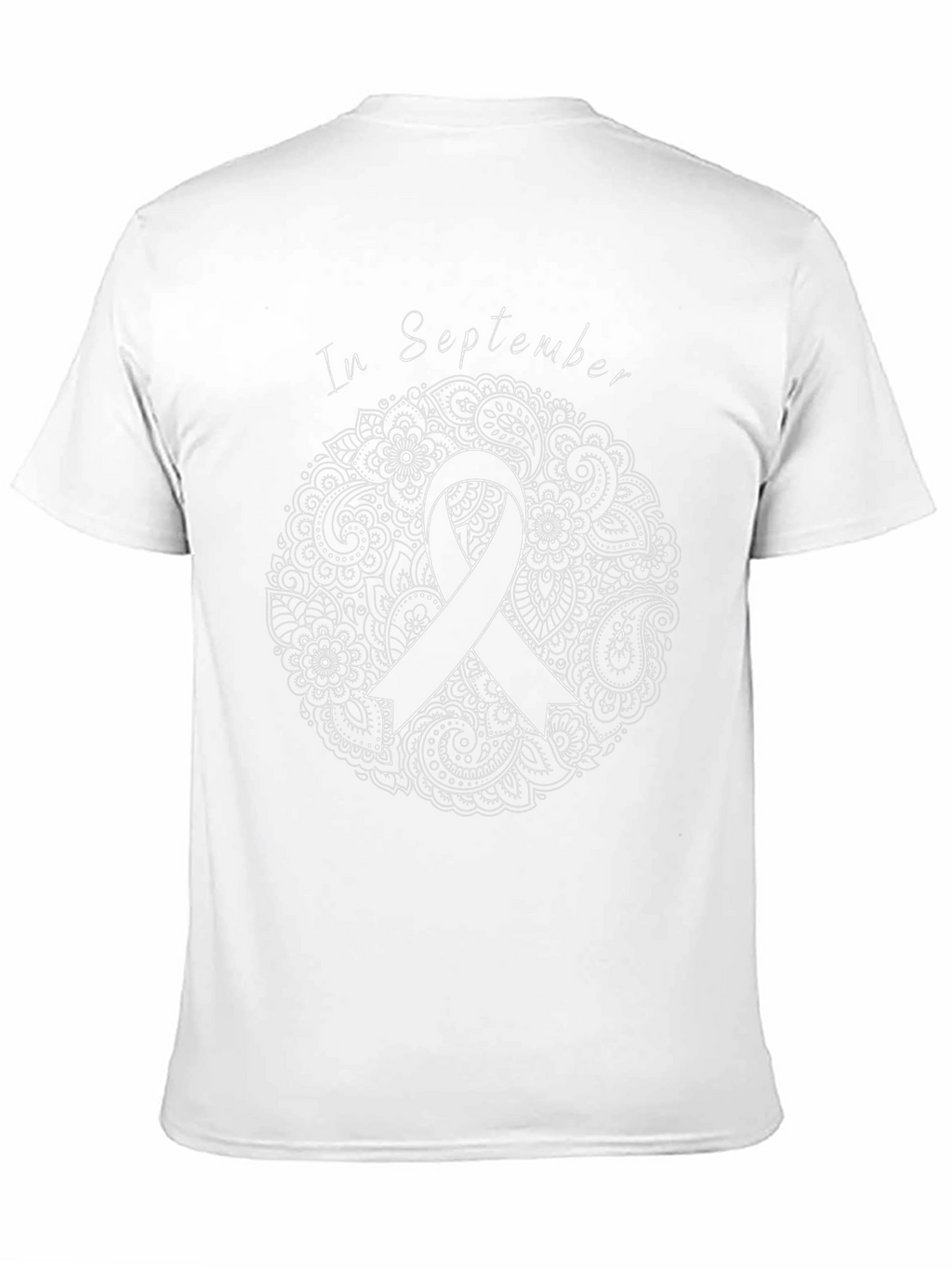 In September Awareness Ribbon Graphic Tee