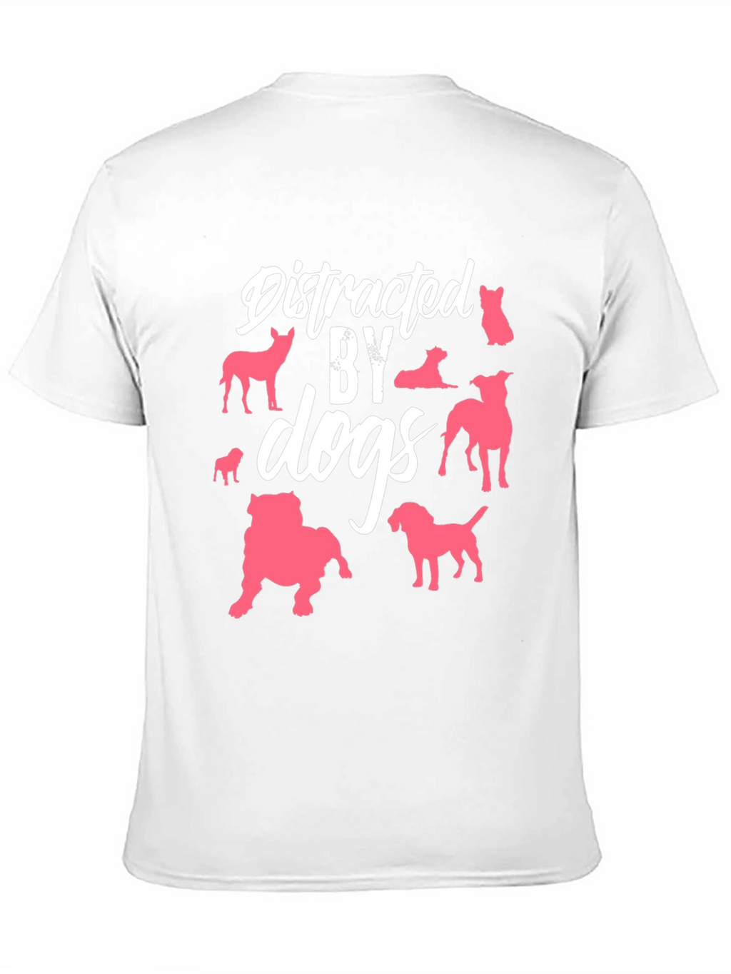 Distracted By Dogs Graphic T-Shirt