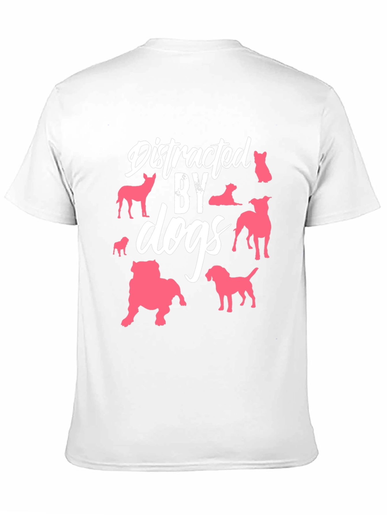 Distracted By Dogs Graphic T-Shirt