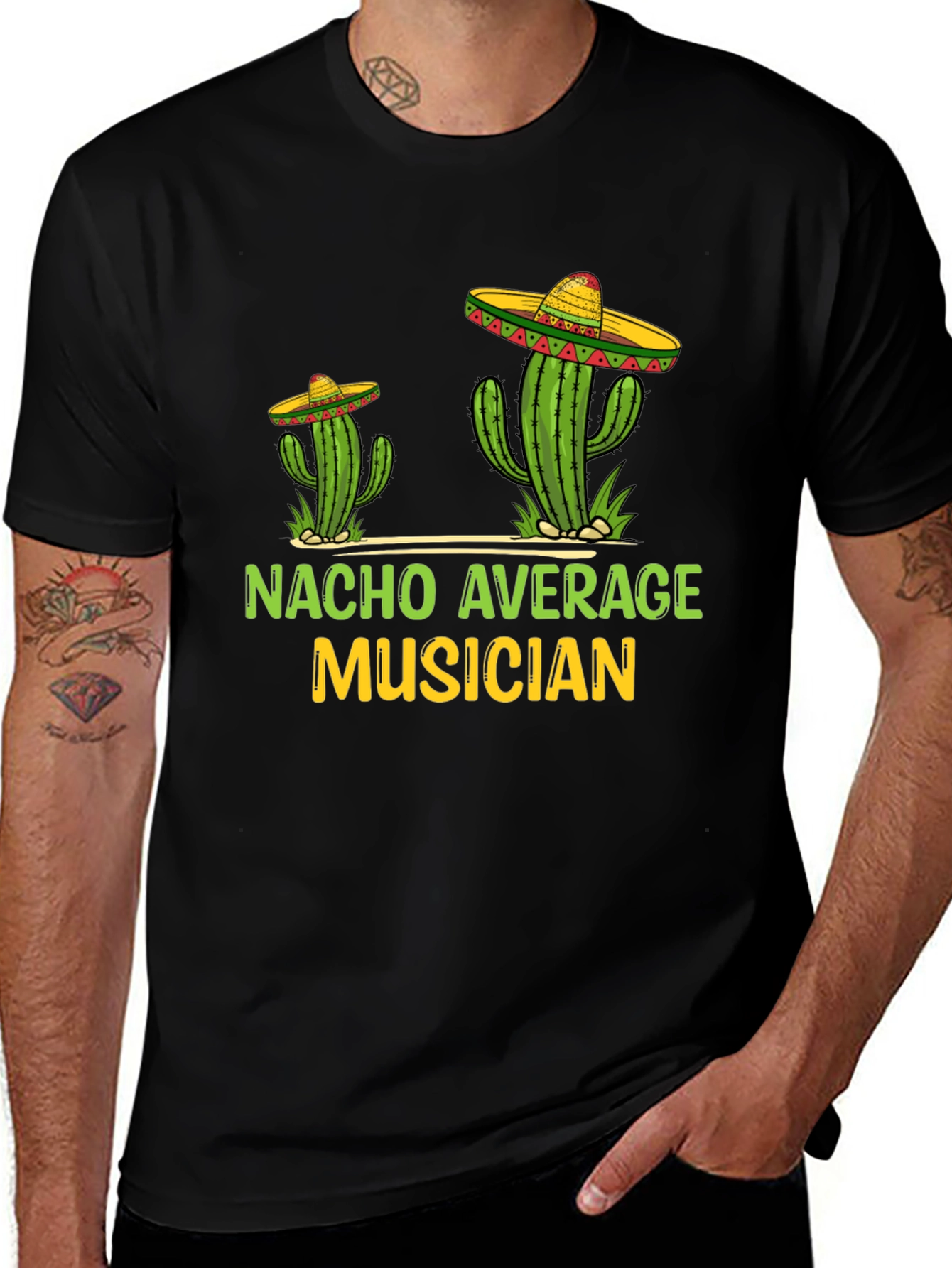 Nacho Average Musician T-Shirt