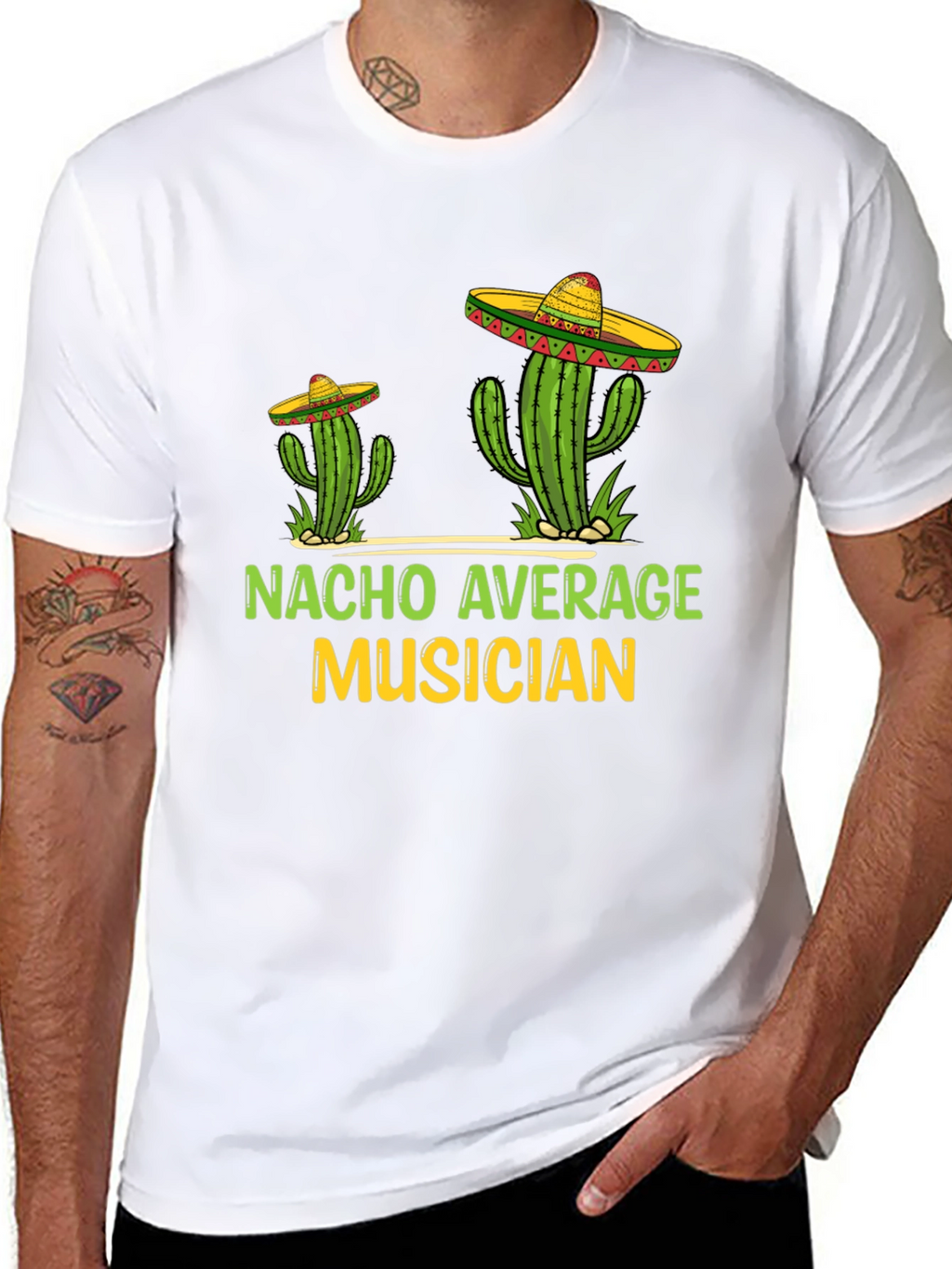 Nacho Average Musician T-Shirt