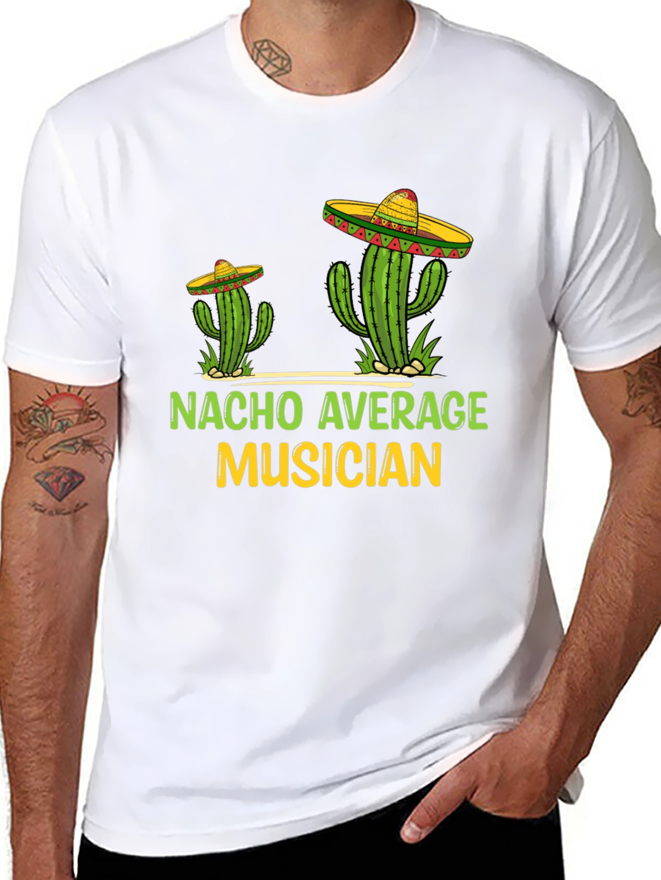 Nacho Average Musician T-Shirt