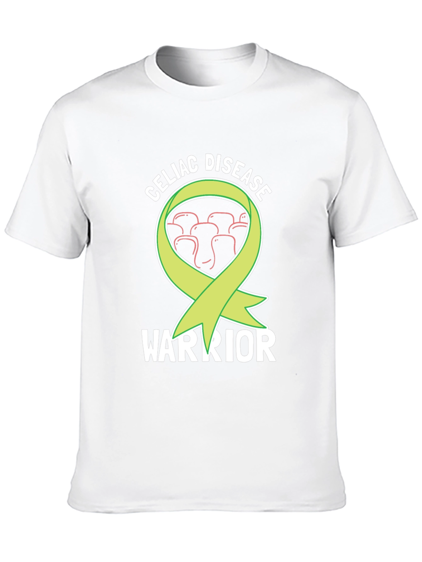 Celiac Disease Warrior T-Shirt - Awareness Ribbon