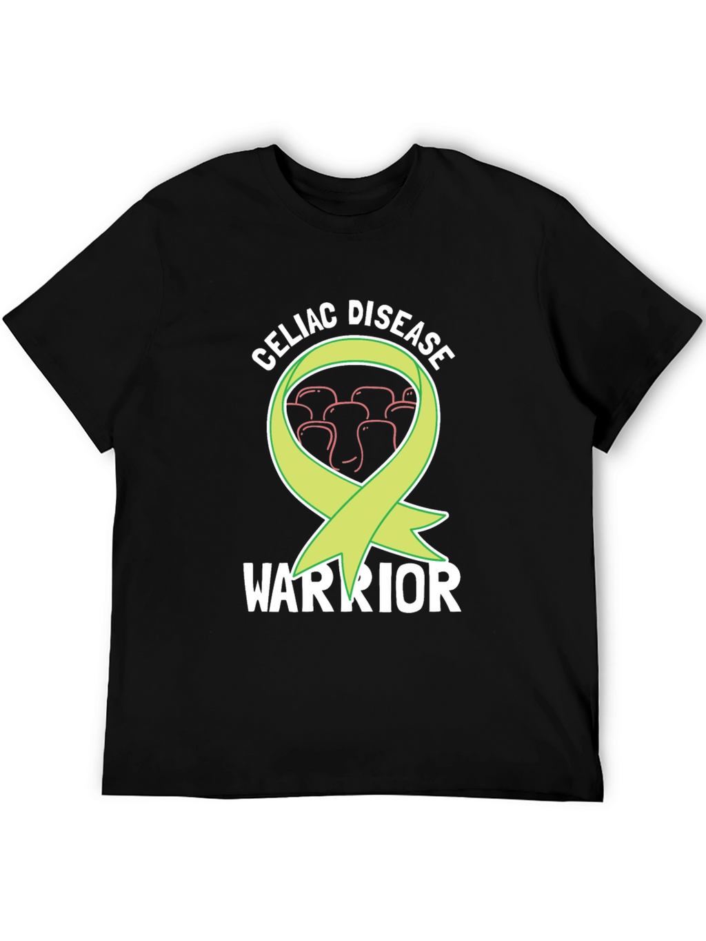 Celiac Disease Warrior T-Shirt - Awareness Ribbon